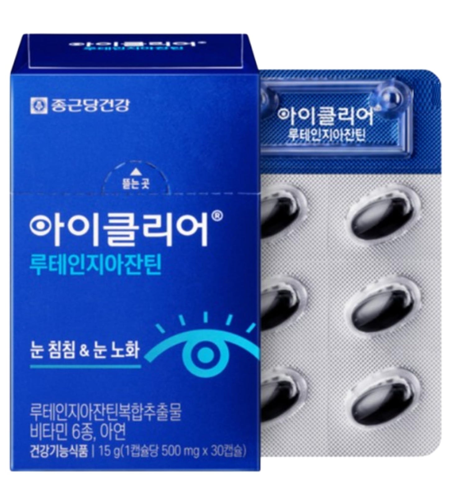 DAHLORE Lutein Zeaxanthin Dietary Supplement Capsules 30 Count