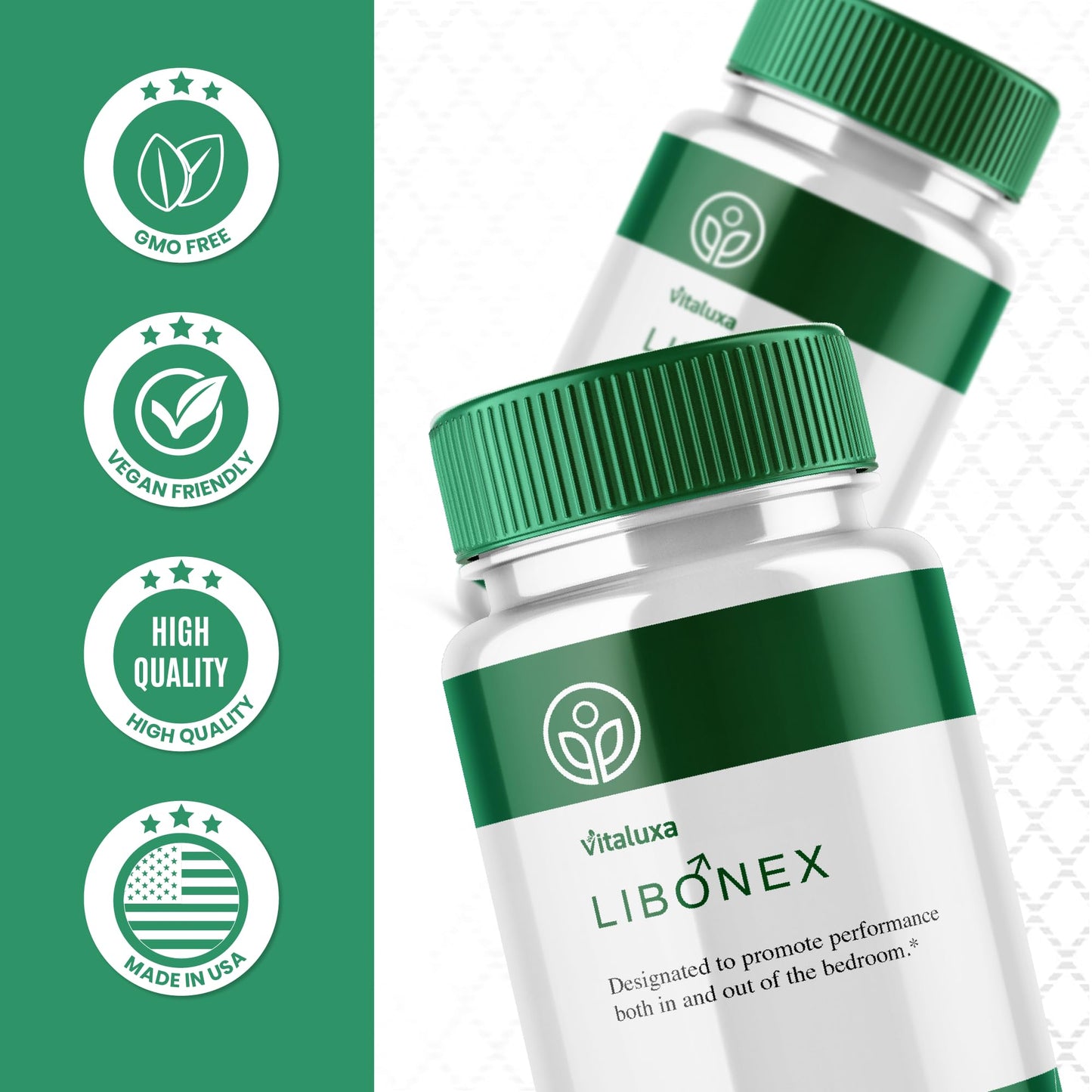 Vitaluxa Libonex Perform Capsules, 60 Count
