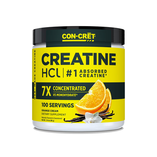 CON-CRET Creatine HCl Powder 100 Servings