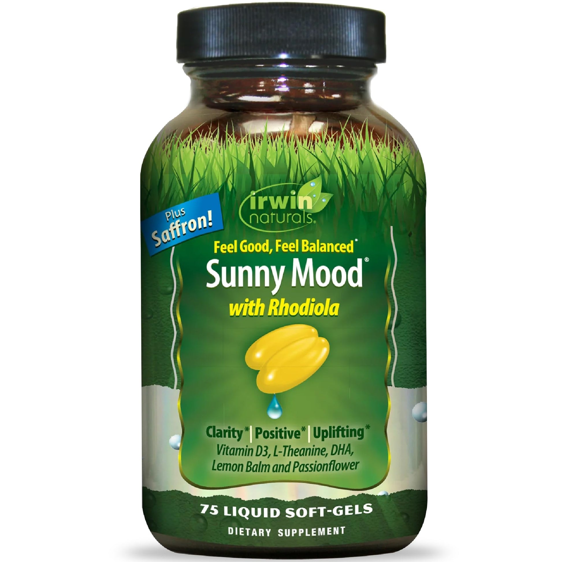 Irwin Naturals Sunny Mood - 75 Liquid 1 Softgel