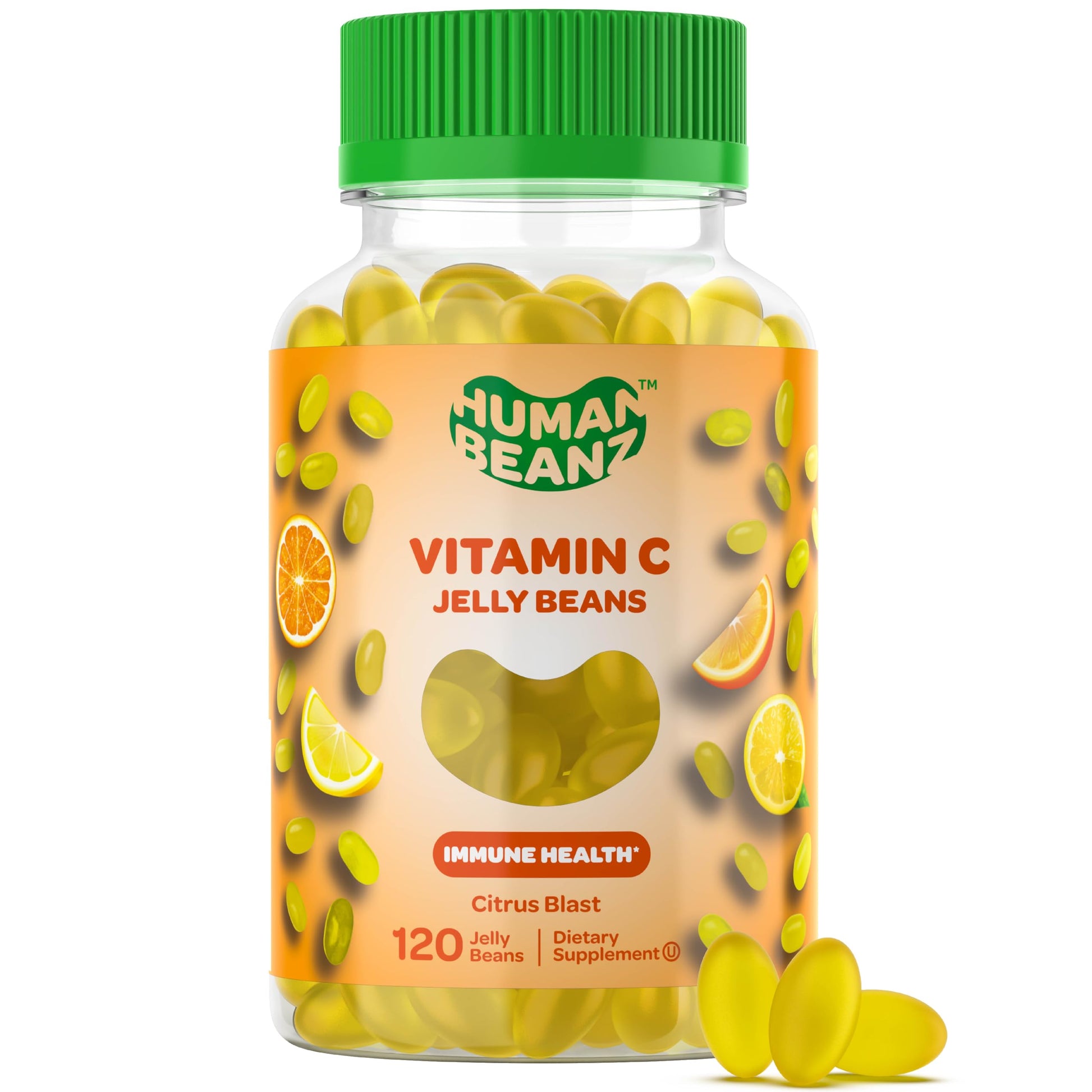Human Beanz Vitamin C Jelly Bean Gummies Gummy 120