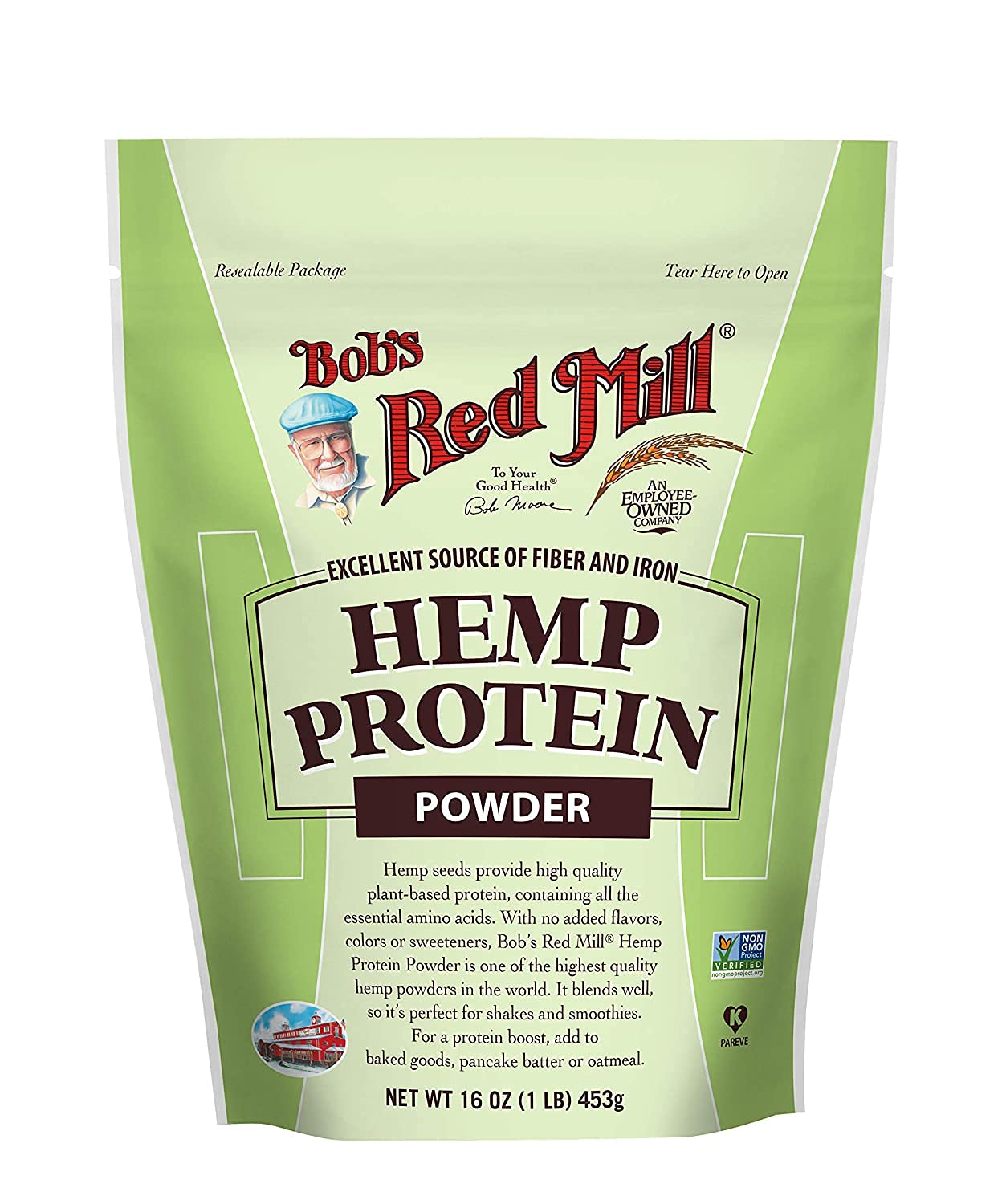 Bob's Red Mill Hemp Protein Powder 1 Pound, 1 Count