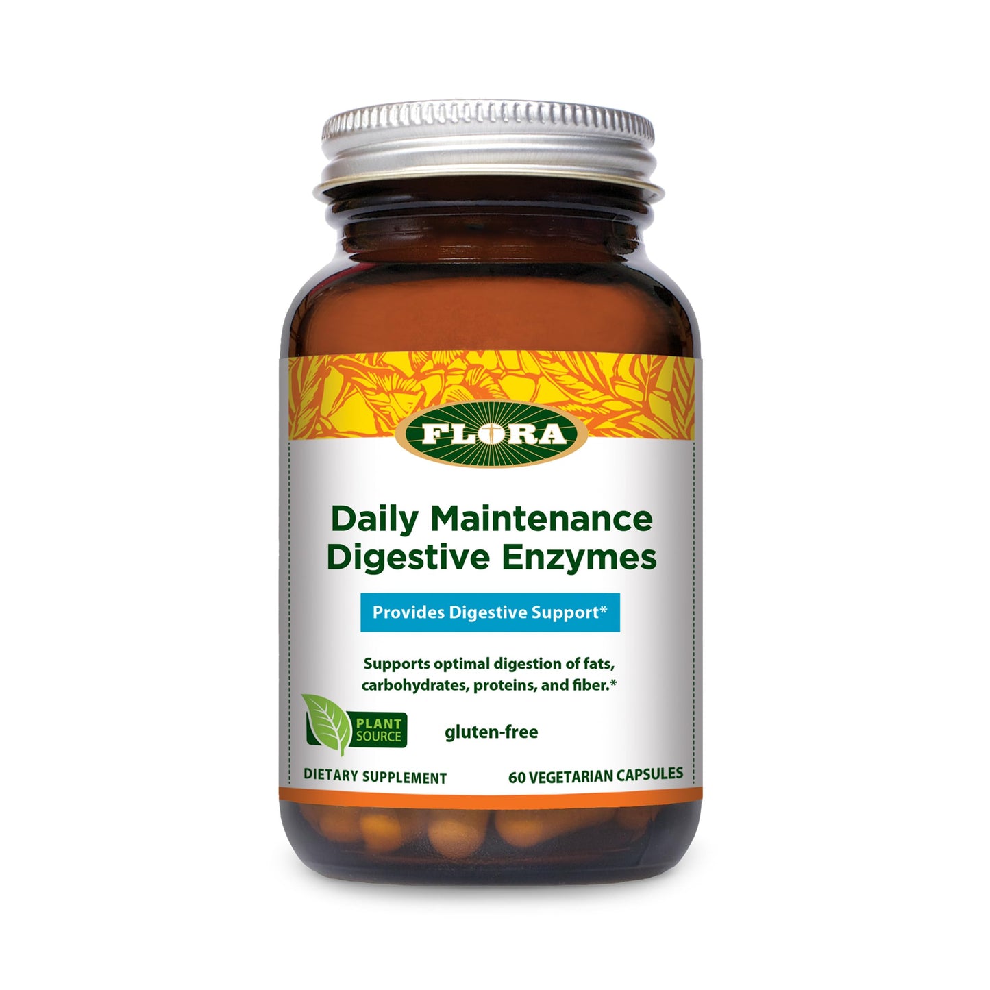 Flora Daily Maintenance Digestive Enzymes Capsule 60 Count