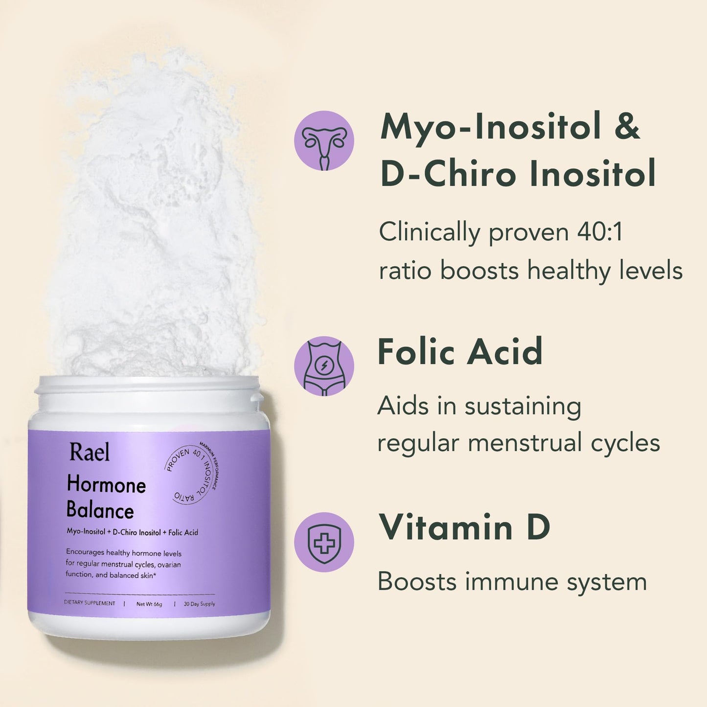 Rael Vitamin B8 Inositol 120 Capsules