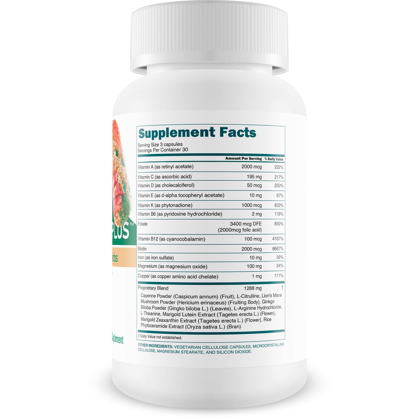 New Vibrations Nutrition Activated Magnesium Plus Capsules, 90 Count