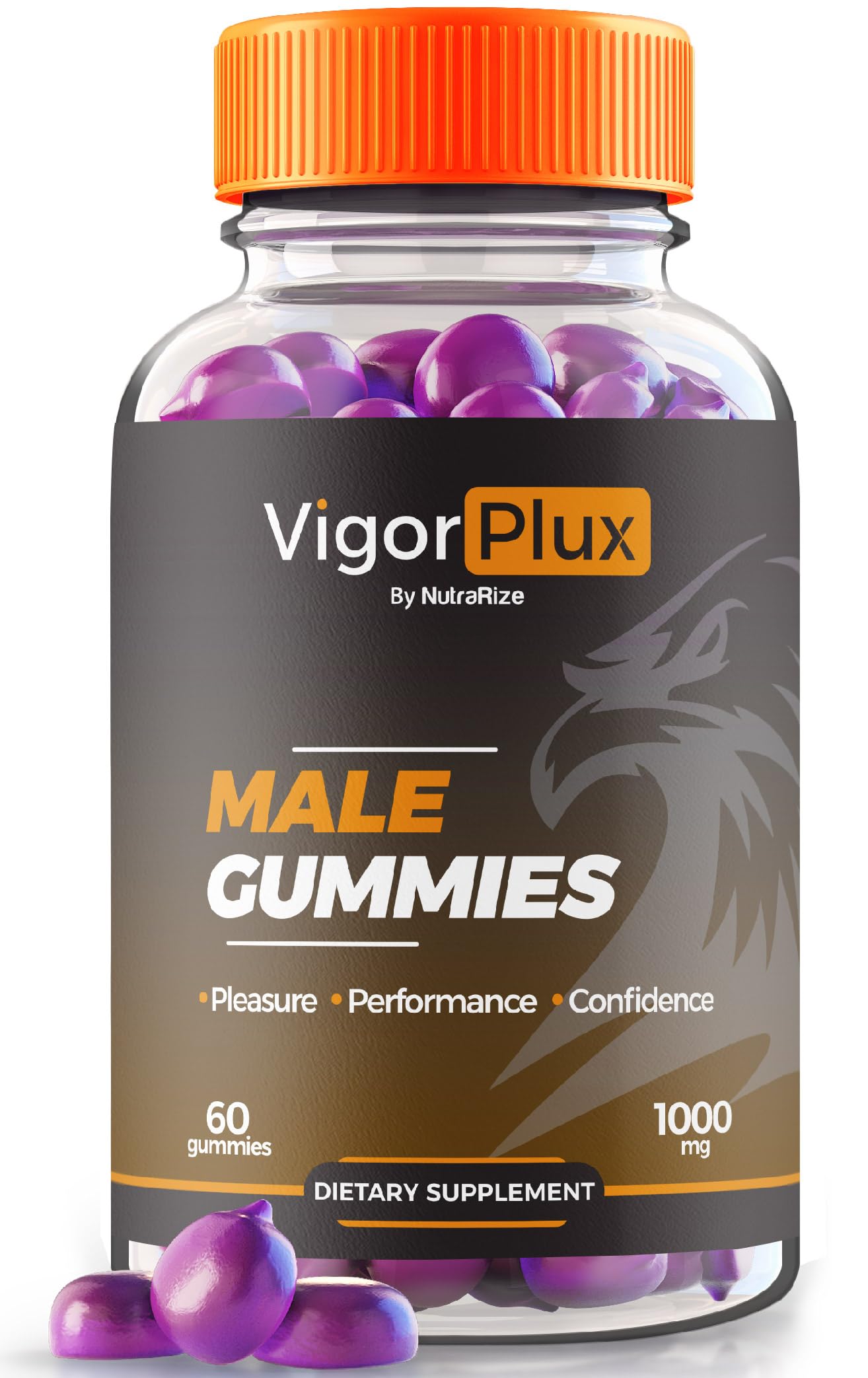 NutraRize VigorPlux Gummies, 60-Count