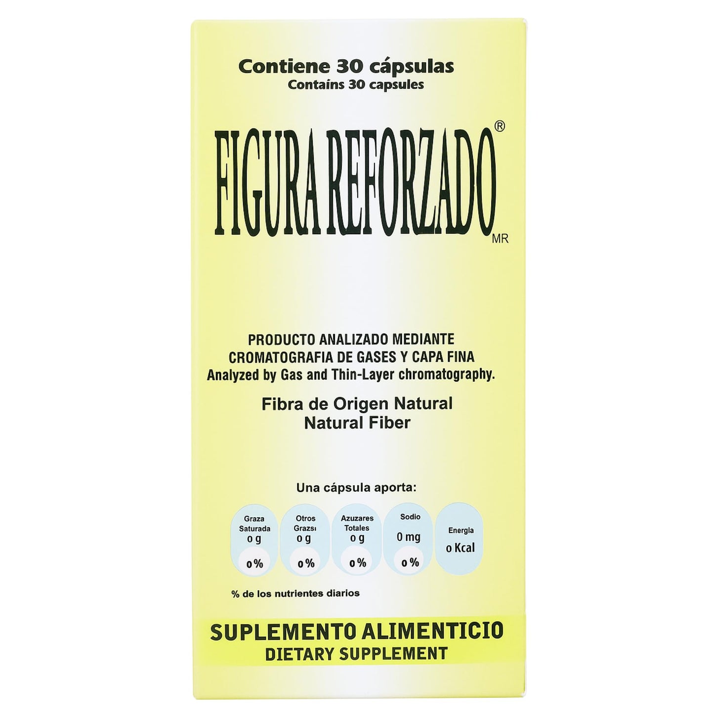Tu Salud Plus Figura Reforzado Fiber Supplement Capsules 30