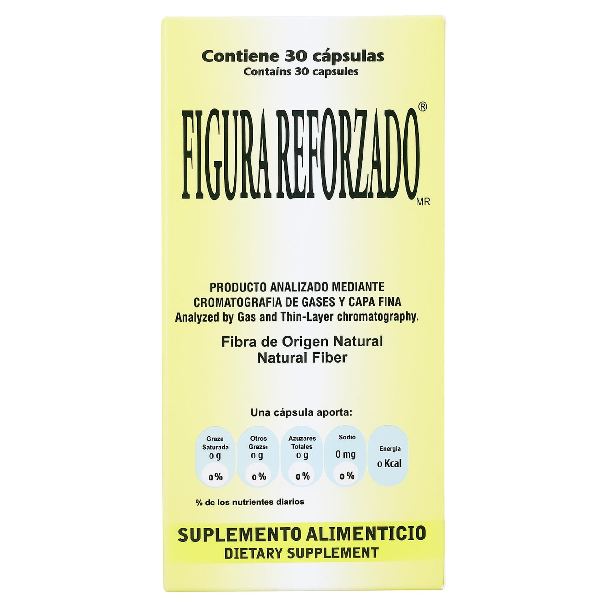 Tu Salud Plus Figura Reforzado Fiber Supplement Capsules 30