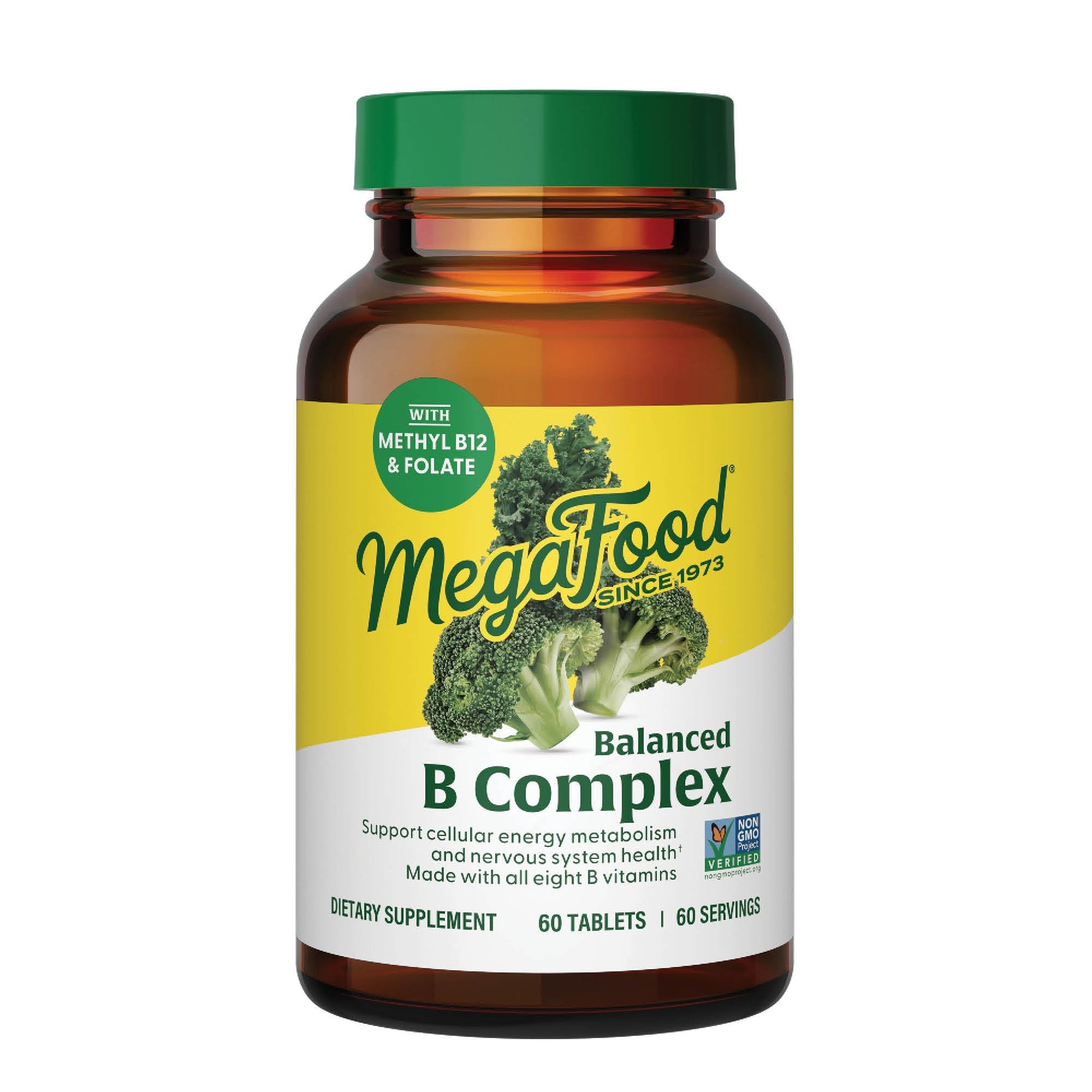 MegaFood Balanced B Complex 60 Tablets