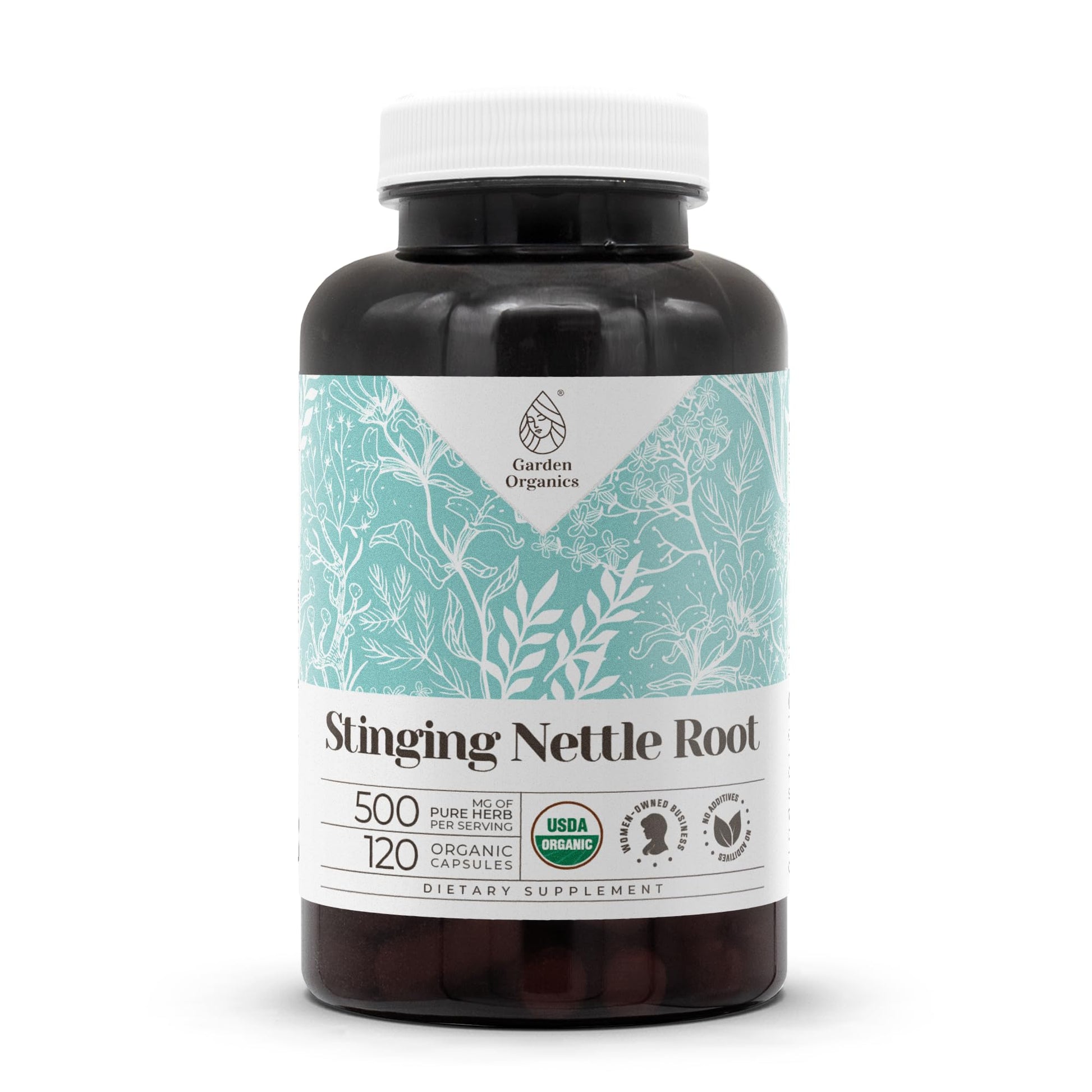 Garden Organics Stinging Nettle Root Capsules 120 Count