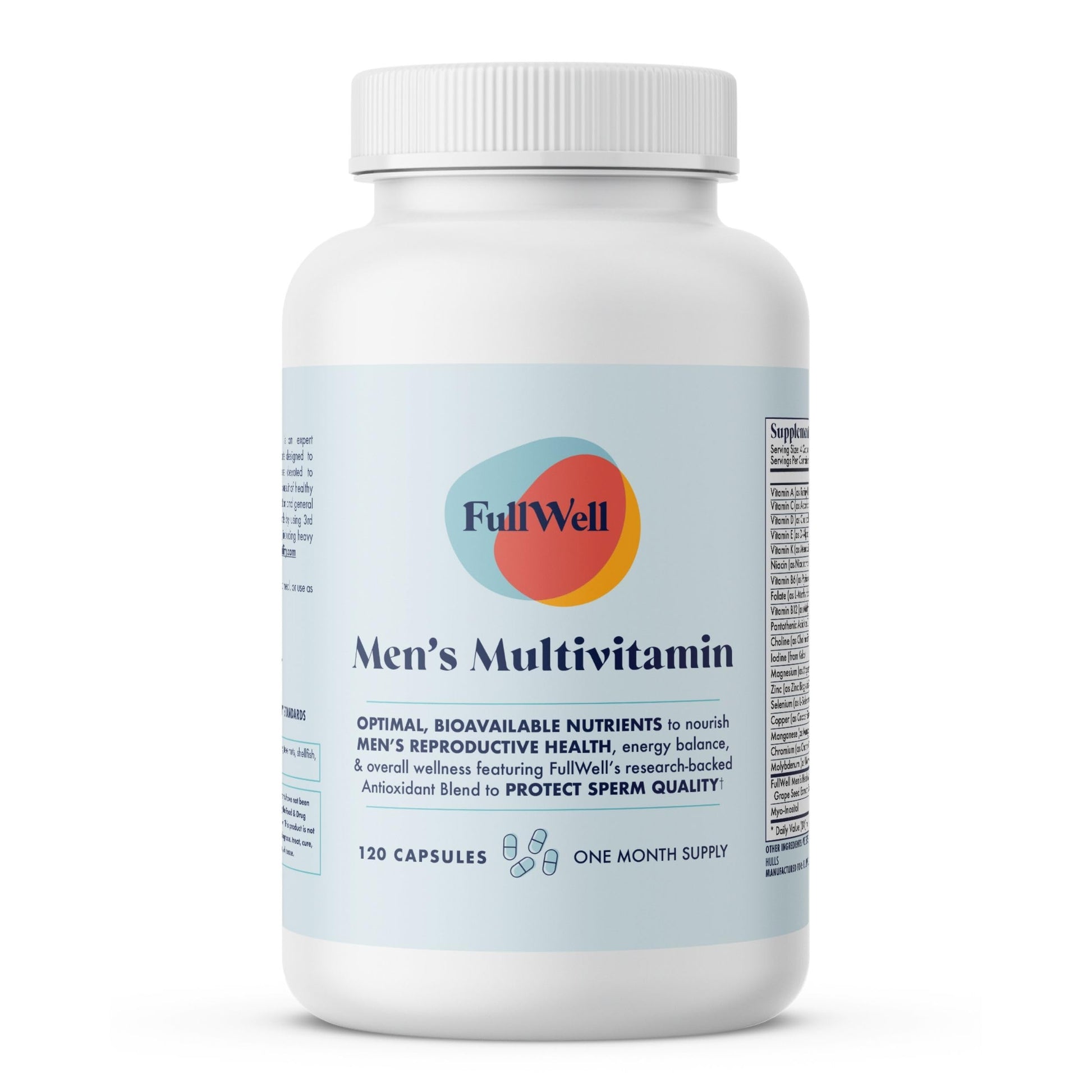FullWell Men's Multivitamin Capsule, 120 Count