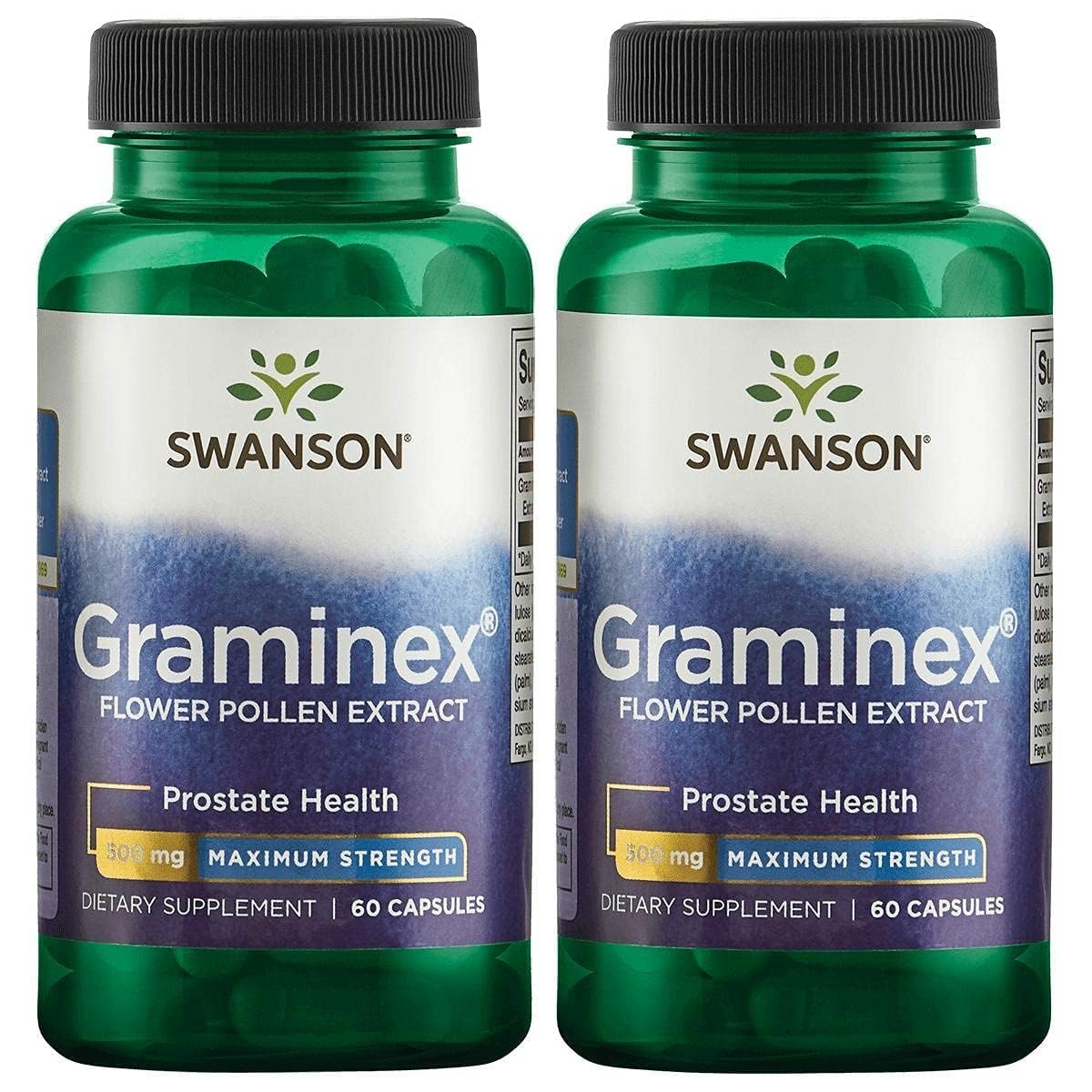 Swanson Maximum Strength Graminex Flower Pollen Extract 120 Capsules