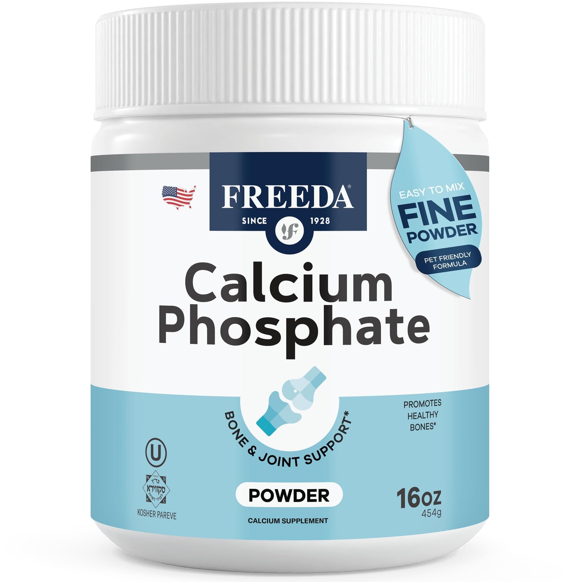 Freeda Calcium Phosphate Powder 16oz