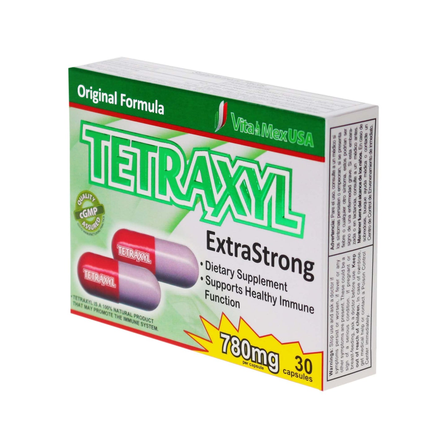 Tetraxyl 780 mg Extrastrong Herbal Supplement Capsules 1 Capsule