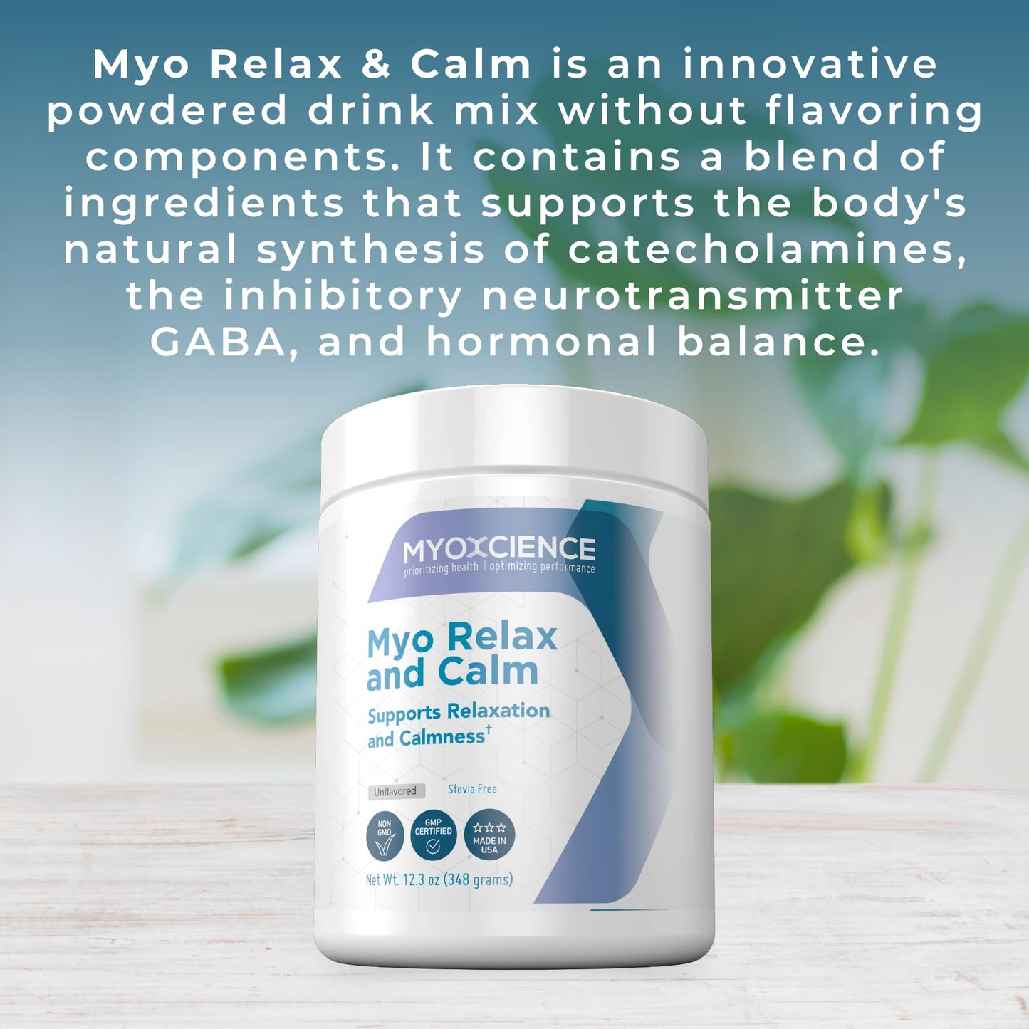MYOXCIENCE Myo Relax & Calm Powder 8.25 Ounce