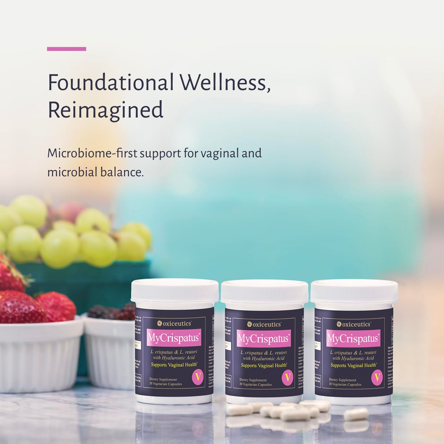 oxiceutics MyCrispatus Probiotic Capsule 30 Capsules
