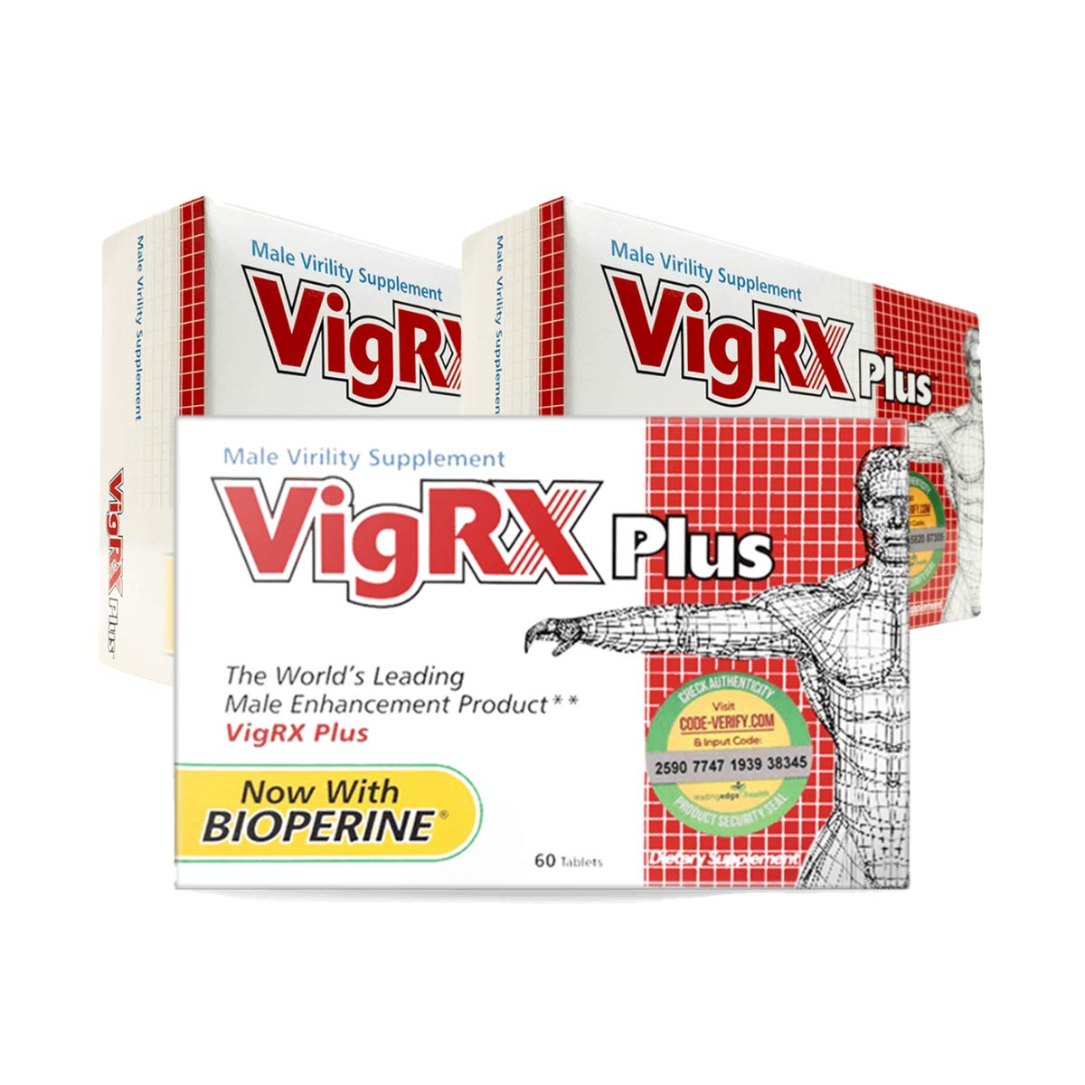 VigRX Plus Male Virility Herbal Dietary Supplement Tablet 60 Tablets