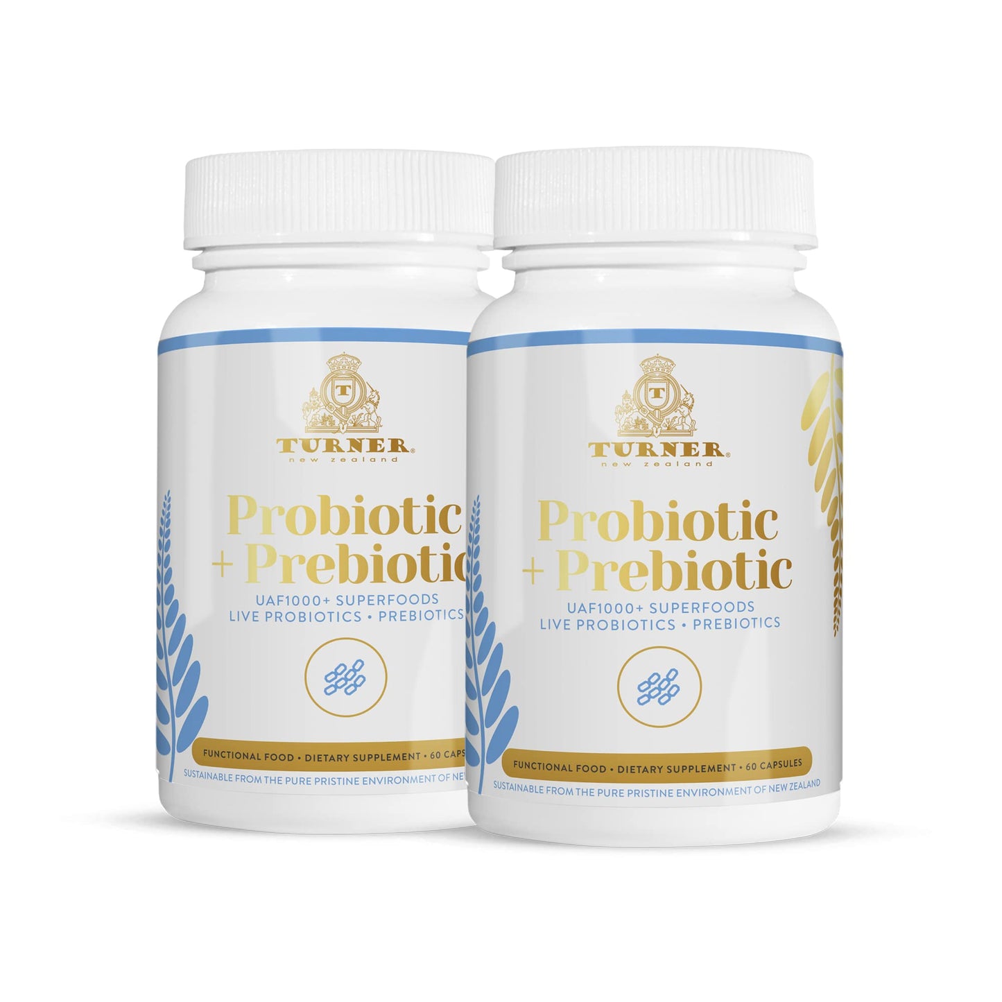 TURNER Probiotics Supplement Softgels, 180 Count