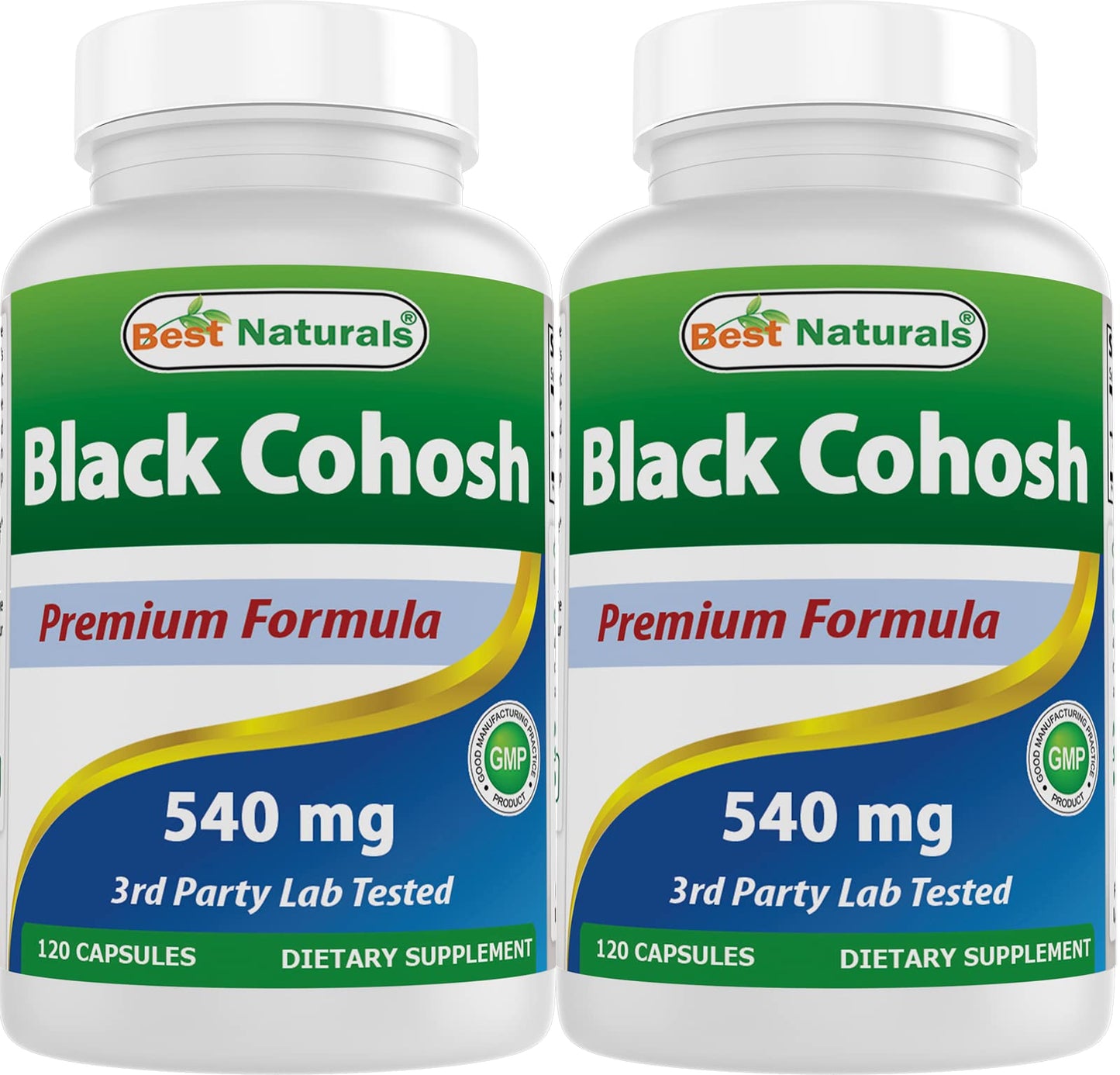 Best Naturals Black Cohosh 540 mg Capsules, 240 Count
