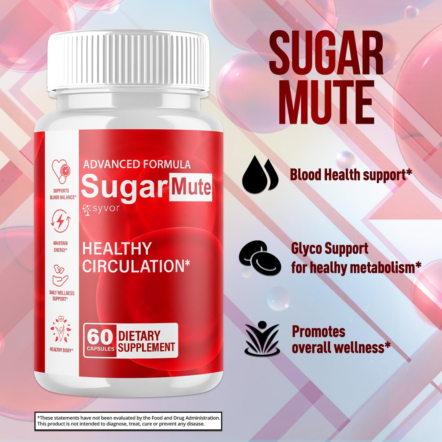 Syvor SugarMute Capsules 60 Count