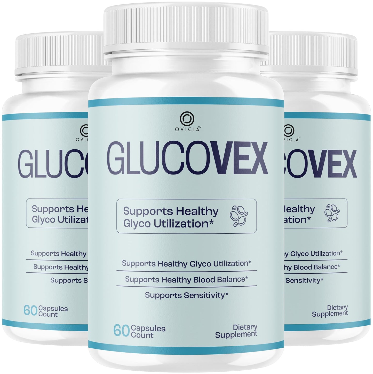 OVICIA Glucovex Supplement Capsules 180 Capsules