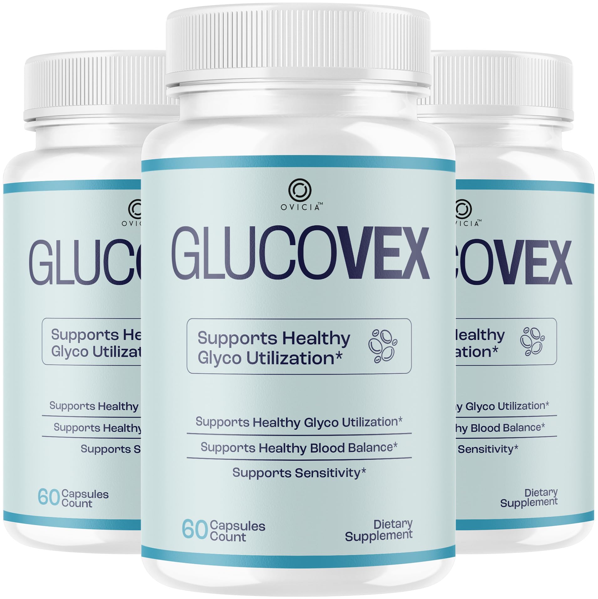 OVICIA Glucovex Supplement Capsules 180 Capsules