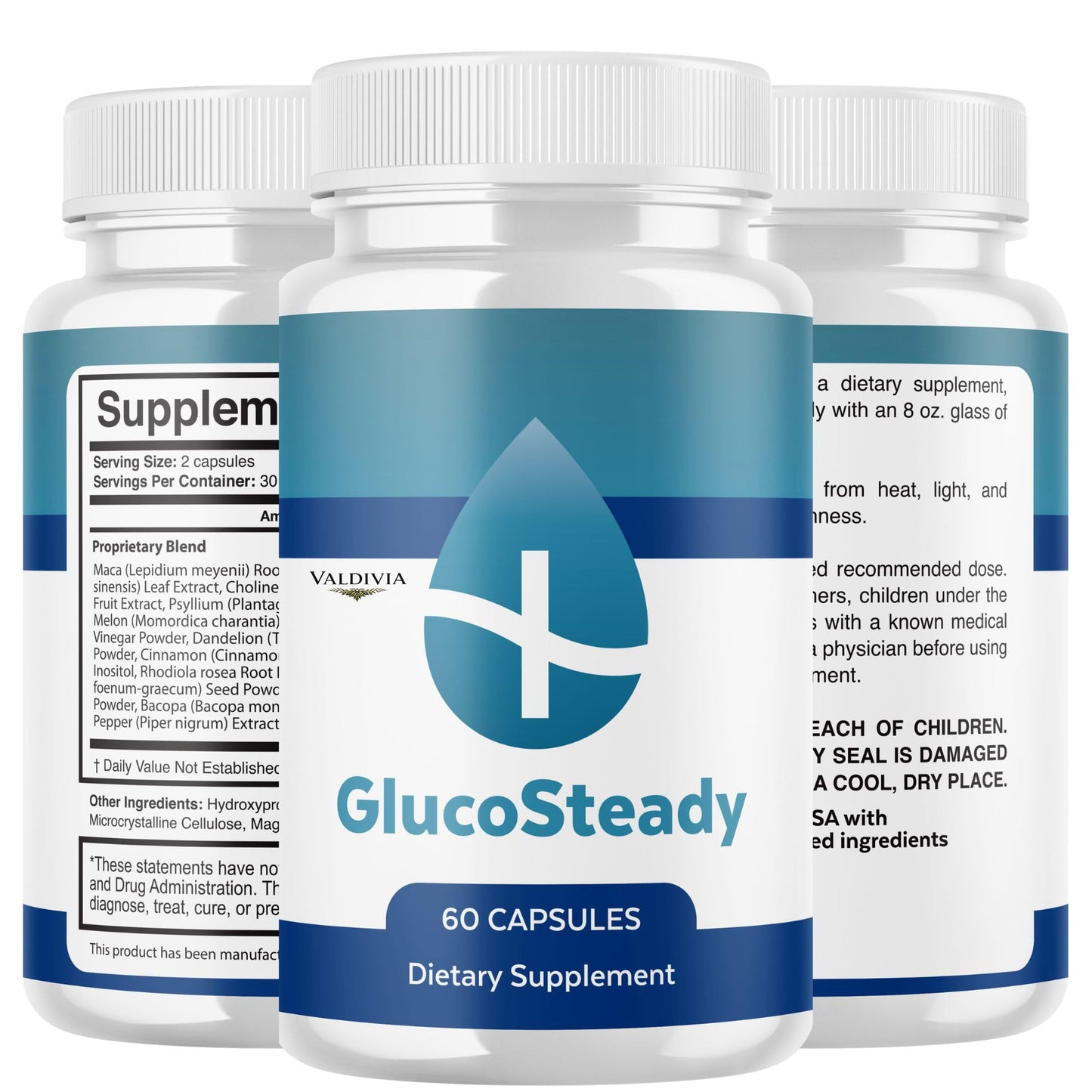 Valdivia GlucoSteady 180 Capsules
