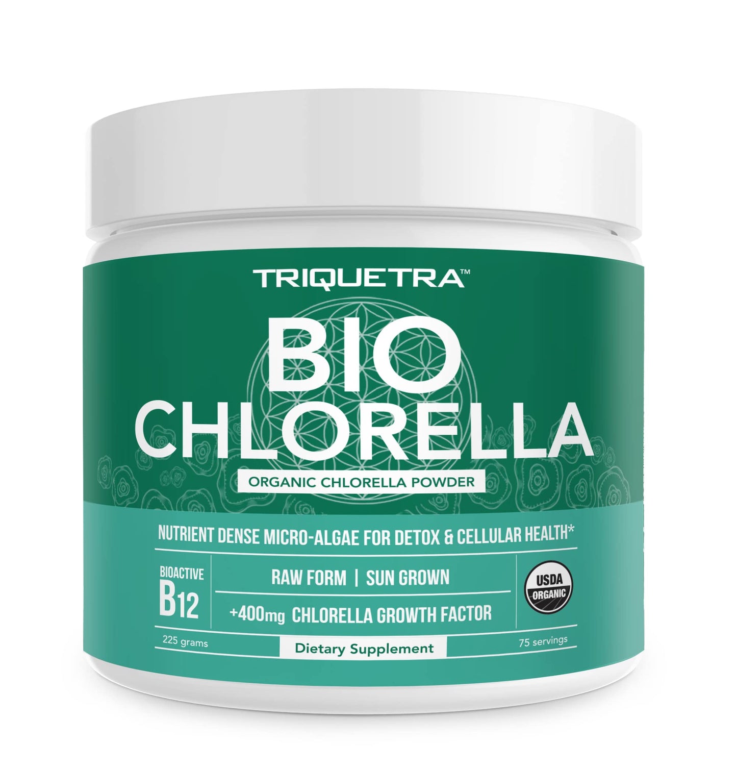 Triquetra Health Organic Chlorella Powder 7.94 oz