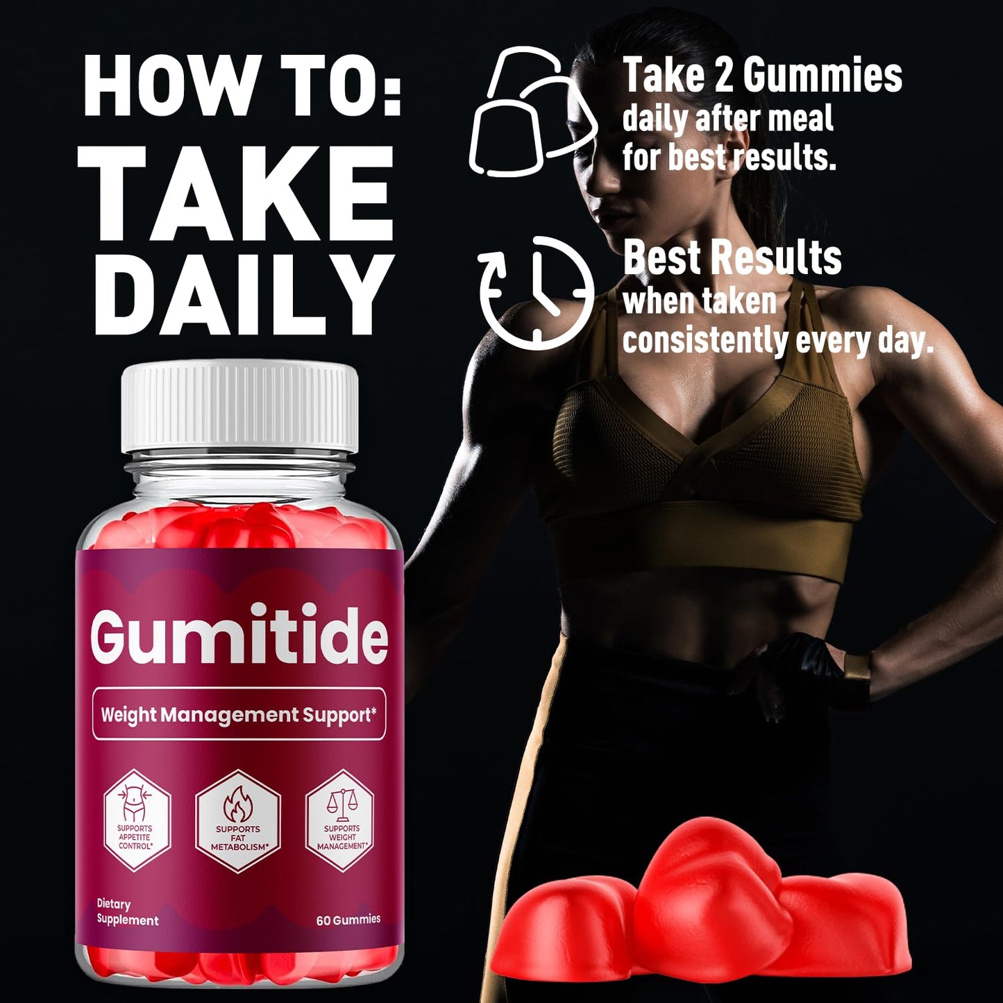 Flex University Gumitide Gummies Gummy, 300 Gummies