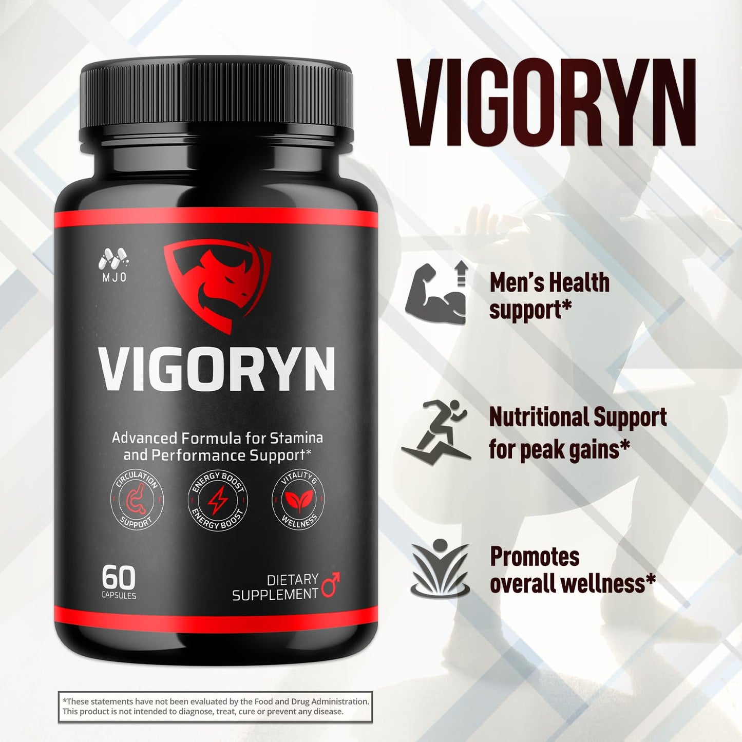 MJO Vigoryn Capsule 120 Capsules