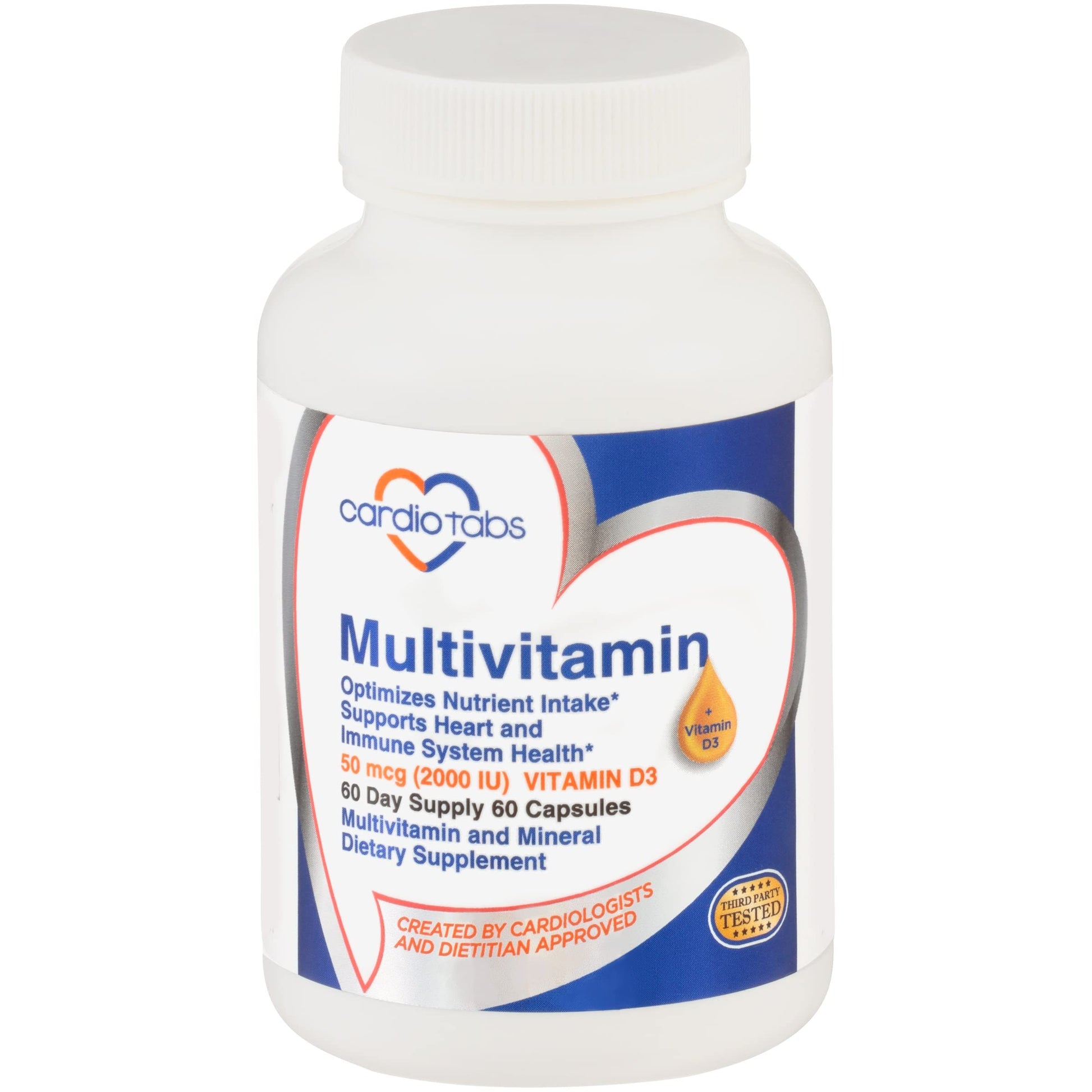 CardioTabs Multivitamin 60 Capsules