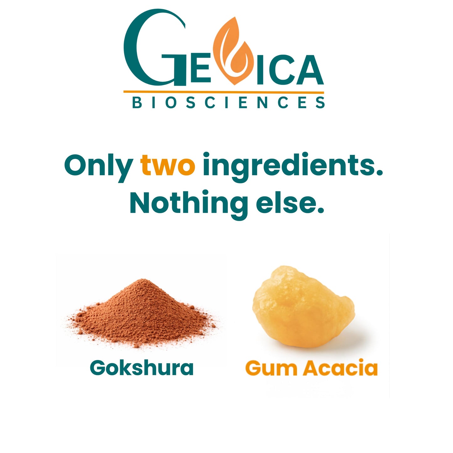 GeVica Biosciences Gokshura (Tribulus terrestris) Caplets, 90 Count