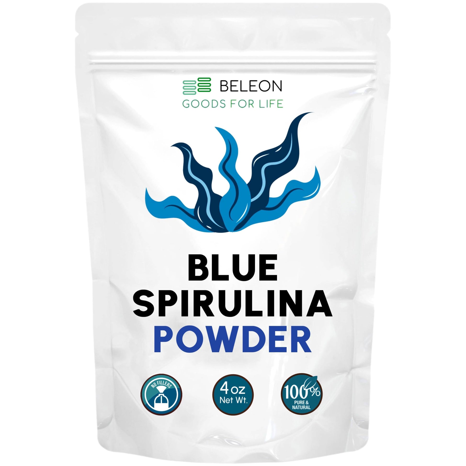 Beleon Goods For Life Blue Spirulina Powder 4 oz