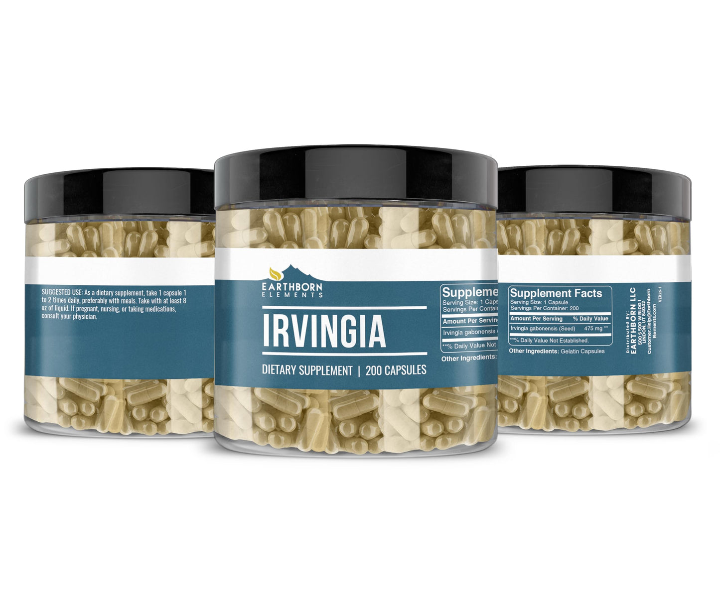 Earthborn Elements Irvingia 200 Capsules