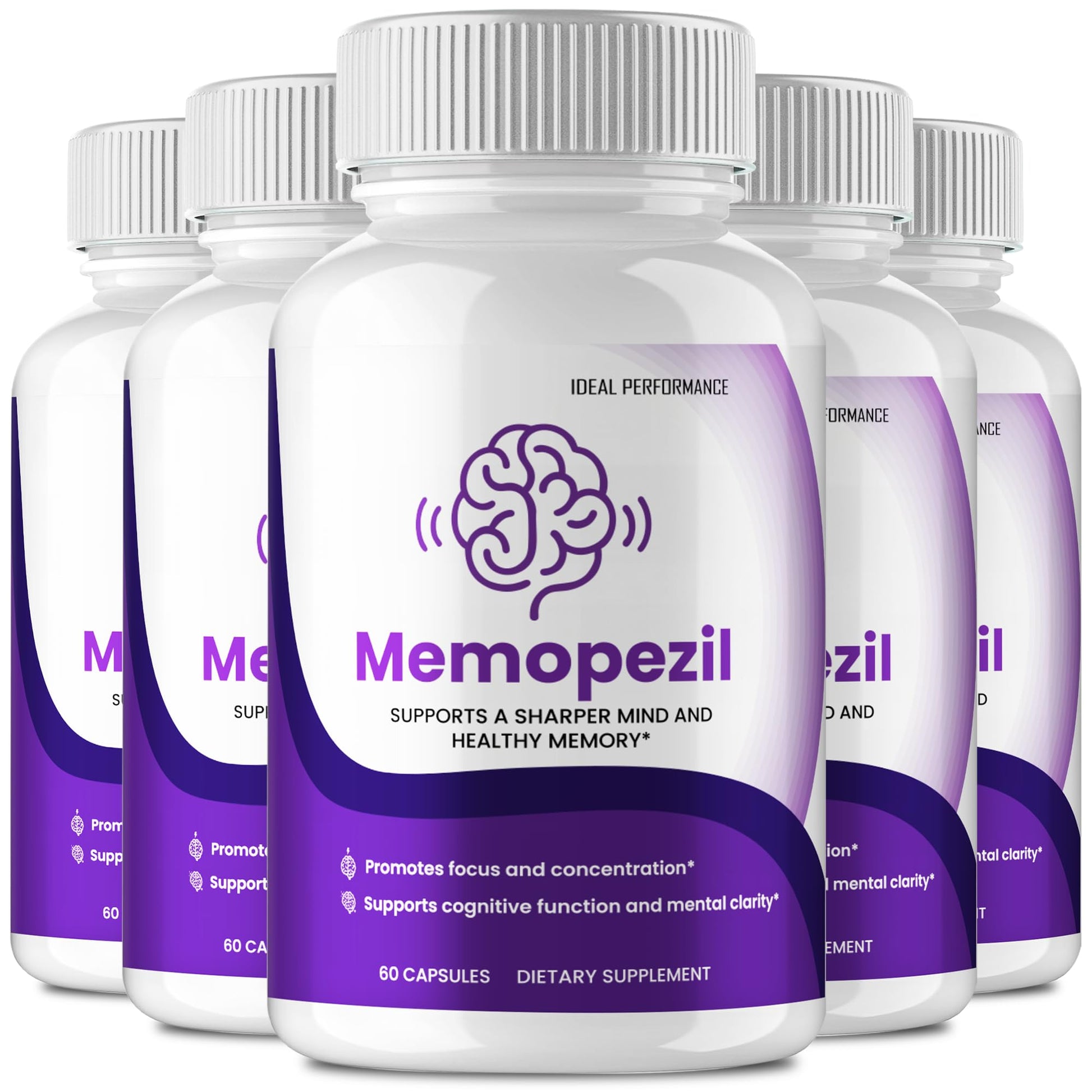 IDEAL PERFORMANCE Memopezil Capsules 300 Count