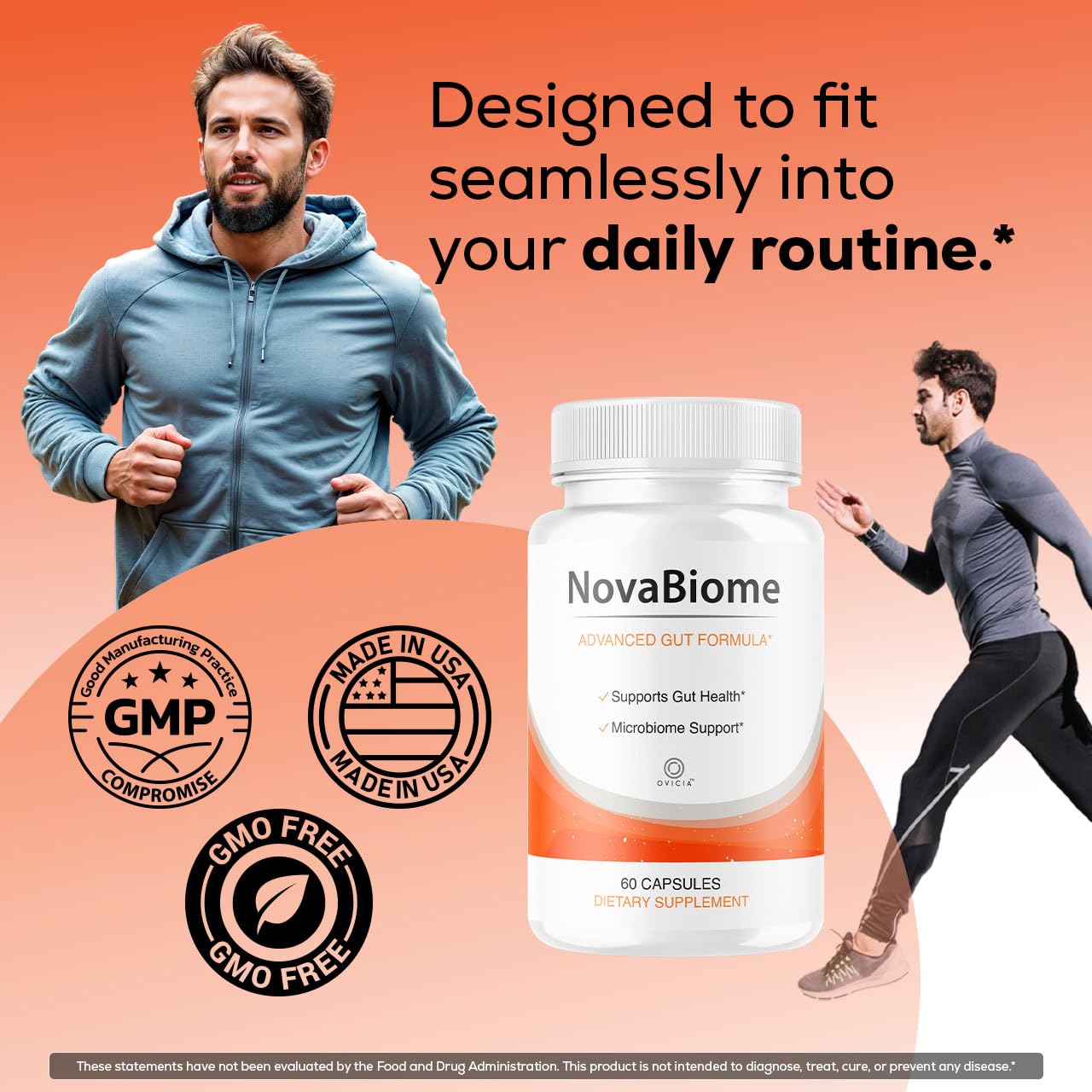 OVICIA NovaBiome Capsules 120 Count