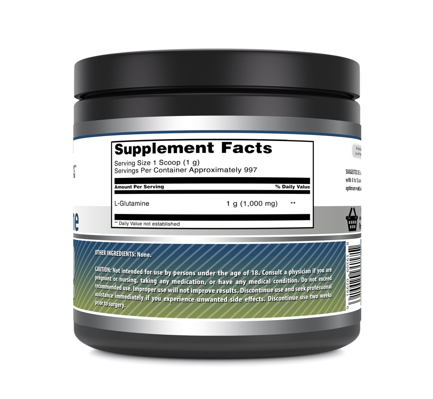 Amazing Nutrition L-Glutamine Powder 16 (1 lb)