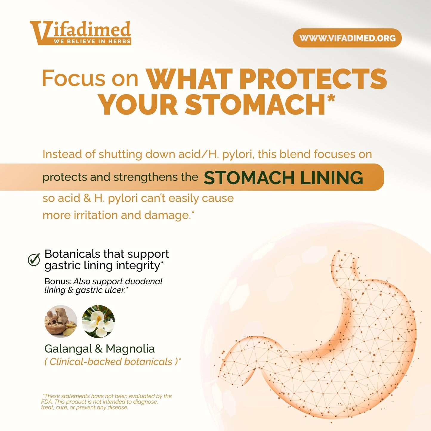 VIFADIMED Stomach Plus 90 Caplets