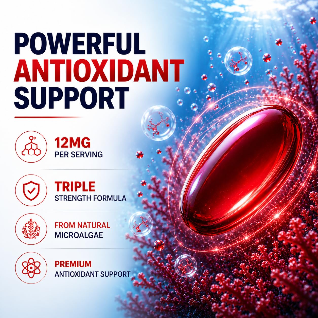 Sannorentr Astaxanthin 12MG Softgels 150 Count