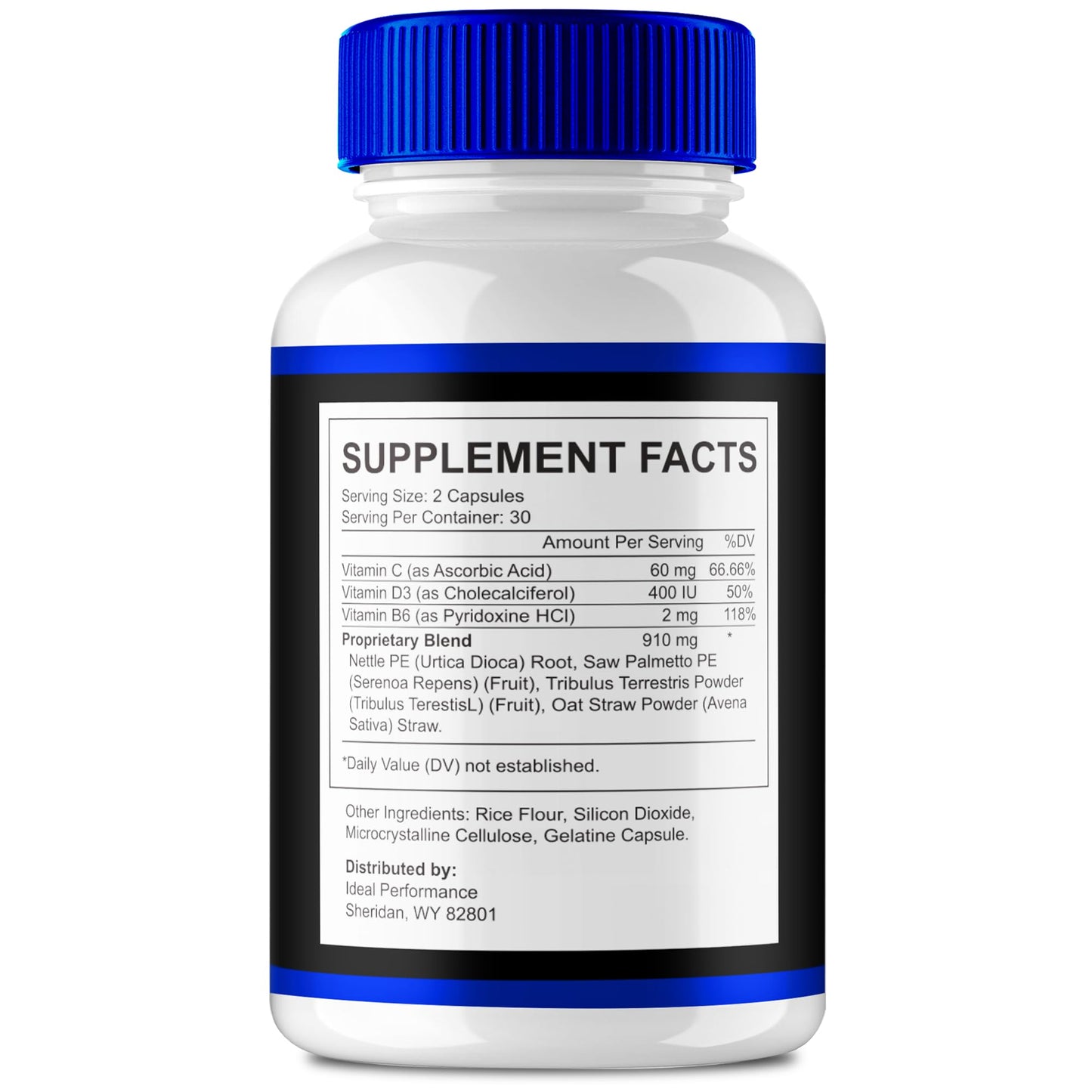IDEAL PERFORMANCE ProstaVital for Men, 60 Capsules