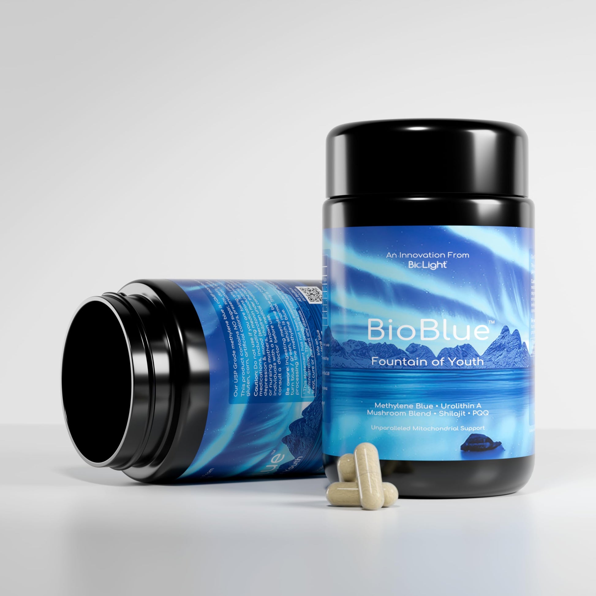 BIOLIGHT BioBlue Fountain of Youth Capsule 120 Count
