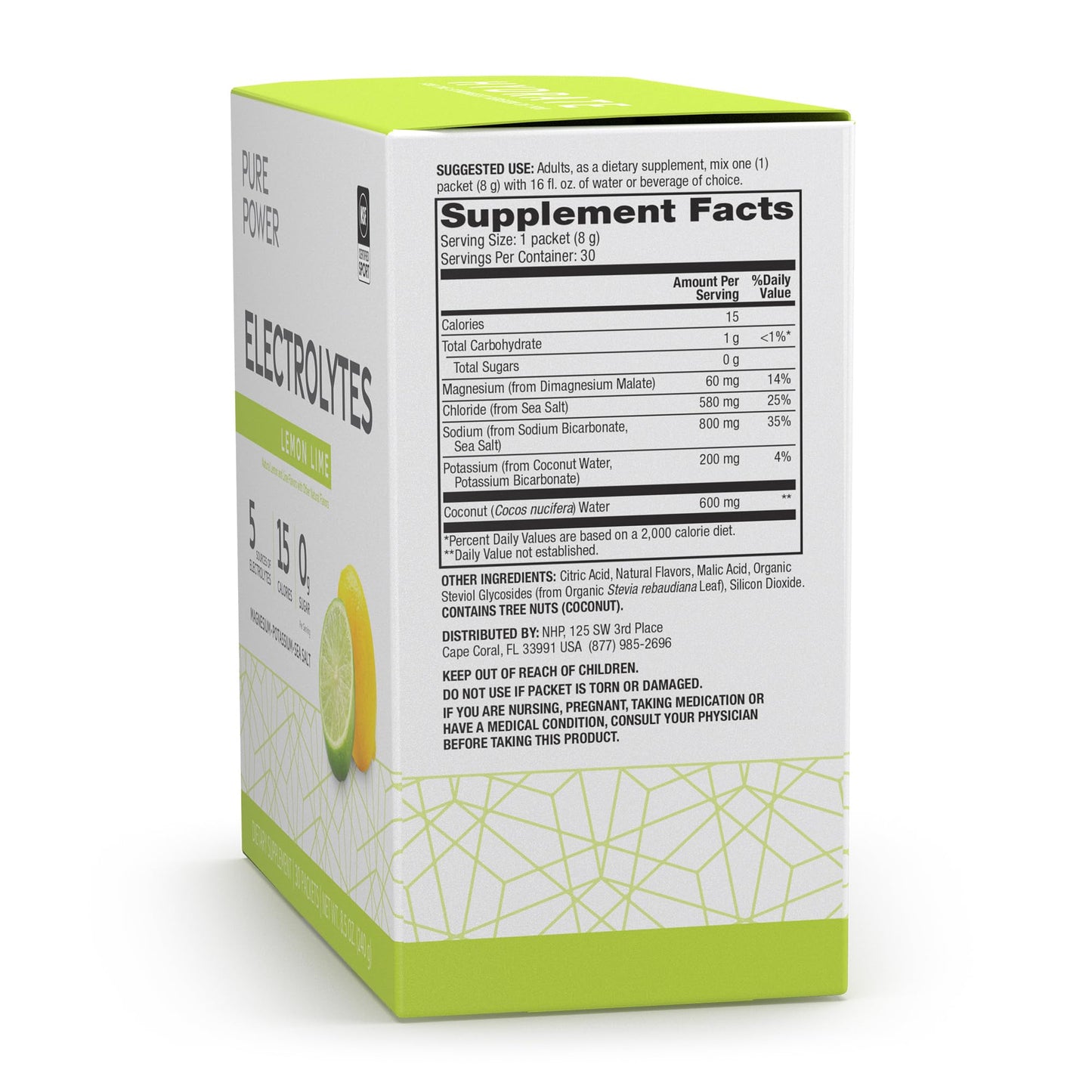 Dr. Mercola Pure Power Electrolytes Powder 240