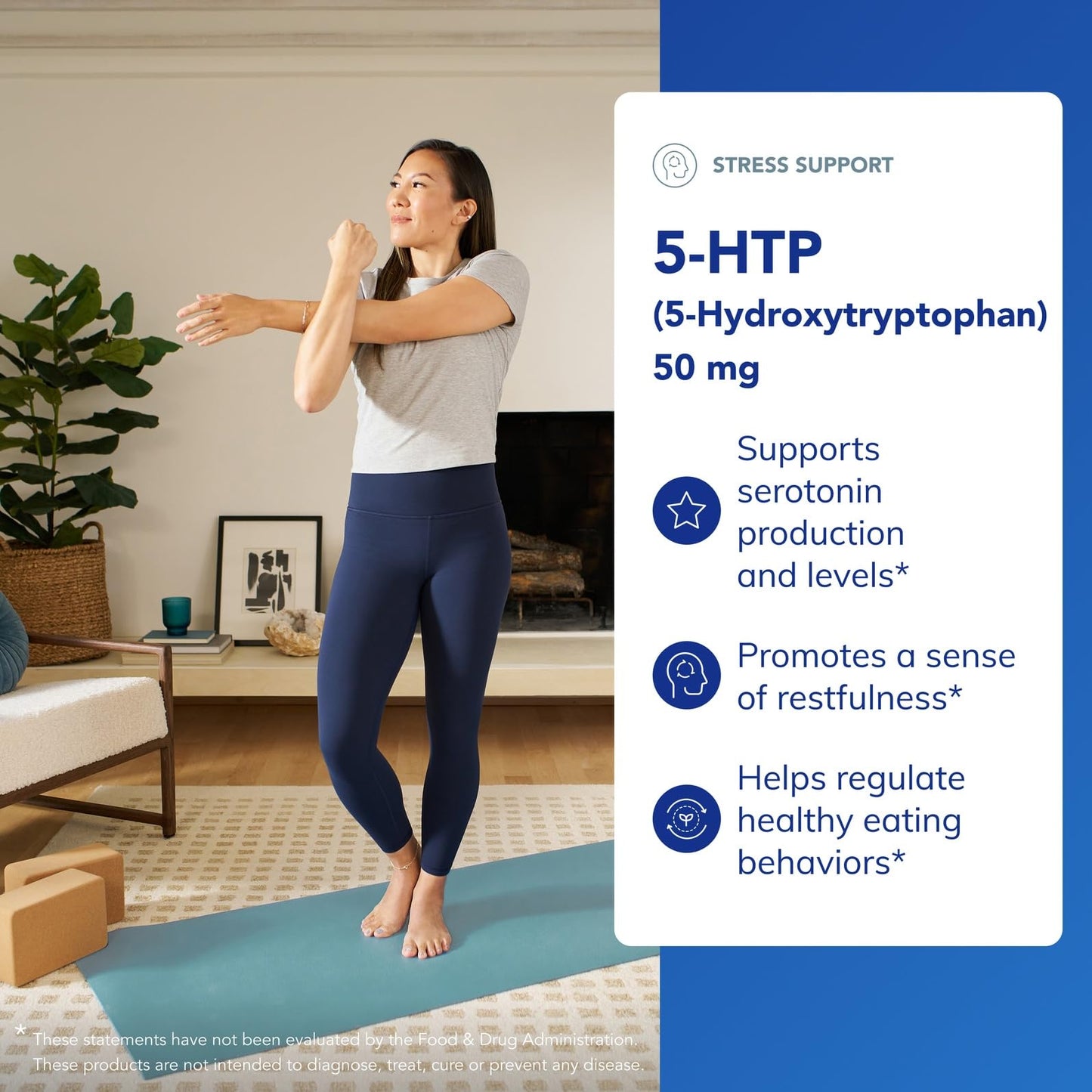 Pure Encapsulations 5-HTP 50 mg Capsules, 60 Count