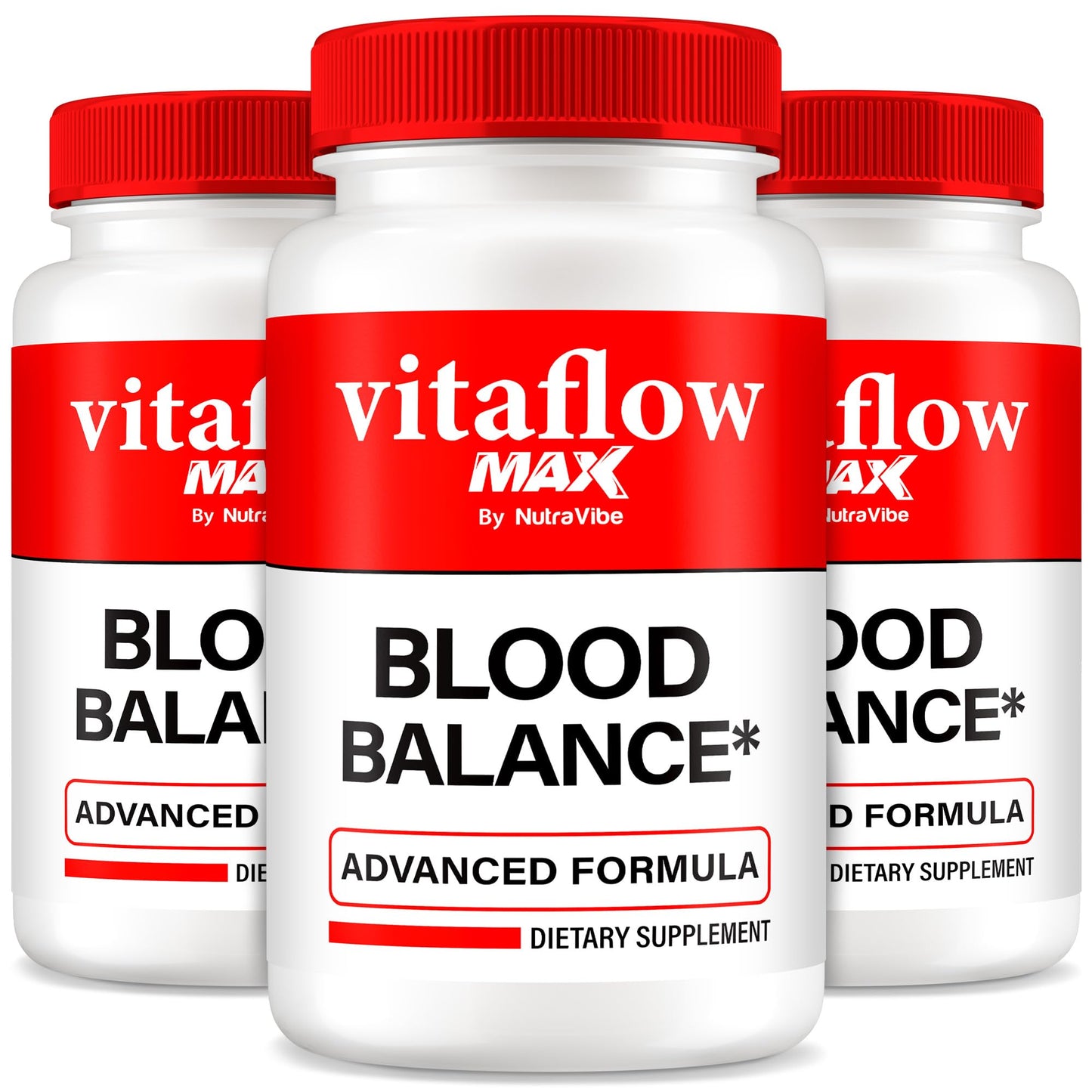 NutraVibe Vitaflow Max Blood Balance Support Joint Support Capsule 180 Count