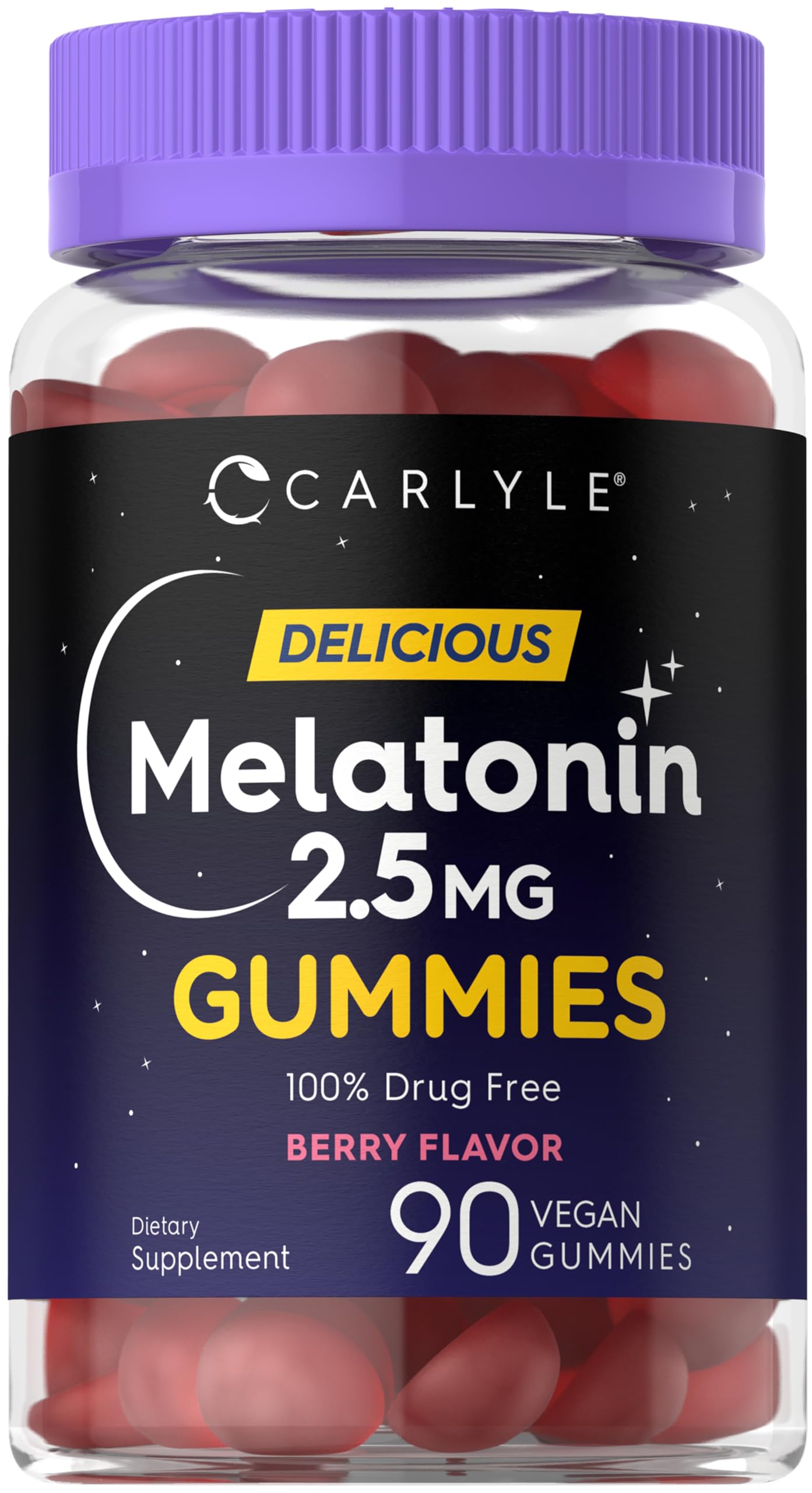 Carlyle Melatonin 2.5 mg Gummy 90 Count