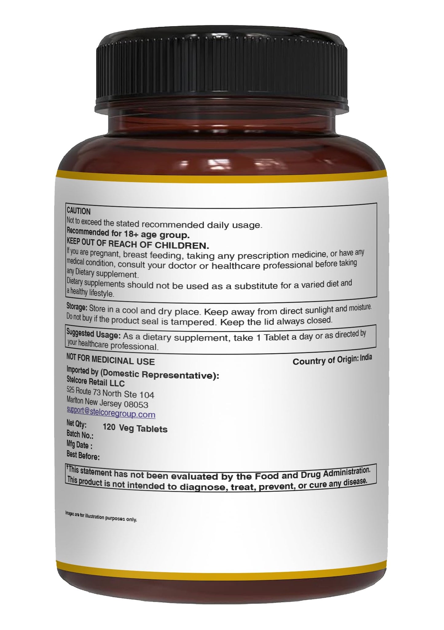 Pure Nutrition Natural Treasures Vitamin D3 K2 Supplement Tablet, 120 Tablets