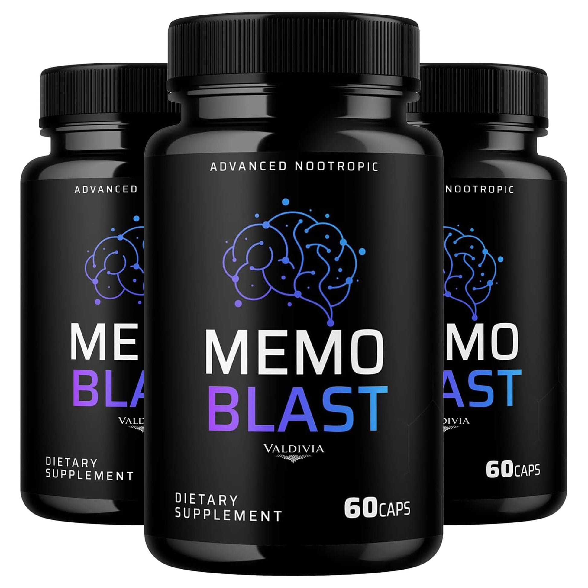 Valdivia Memo Blast Capsules, 180 Capsules