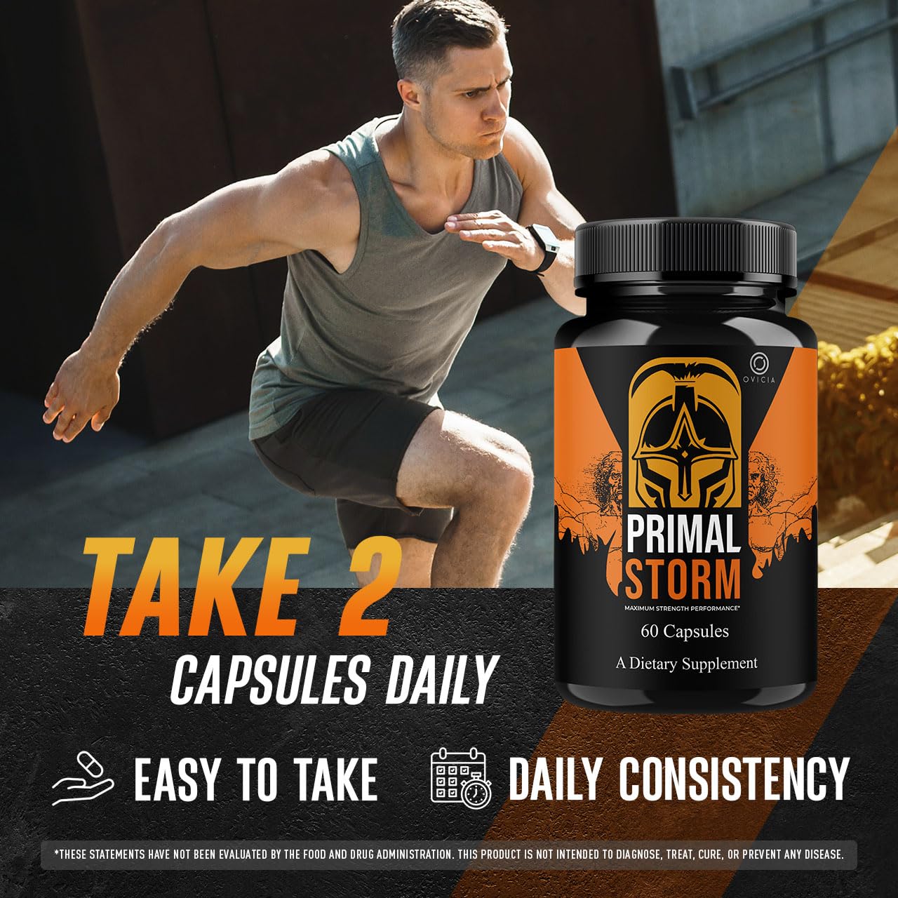 OVICIA Primal Storm Capsules 120 Capsules