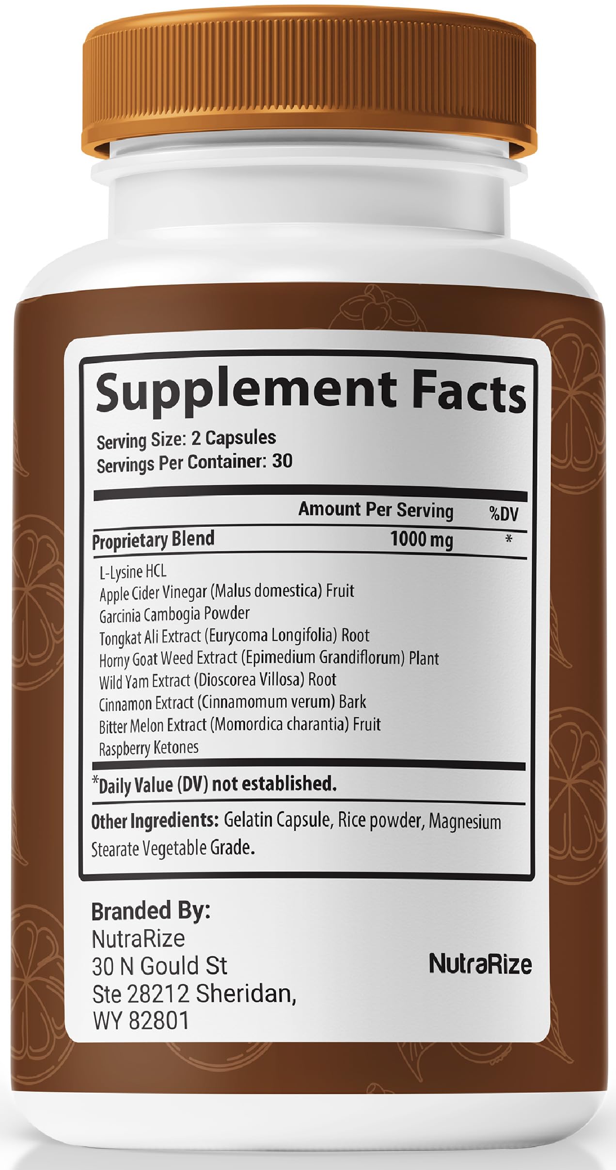 NutraRize Lipocaps Weight Loss Capsules, 120 Count