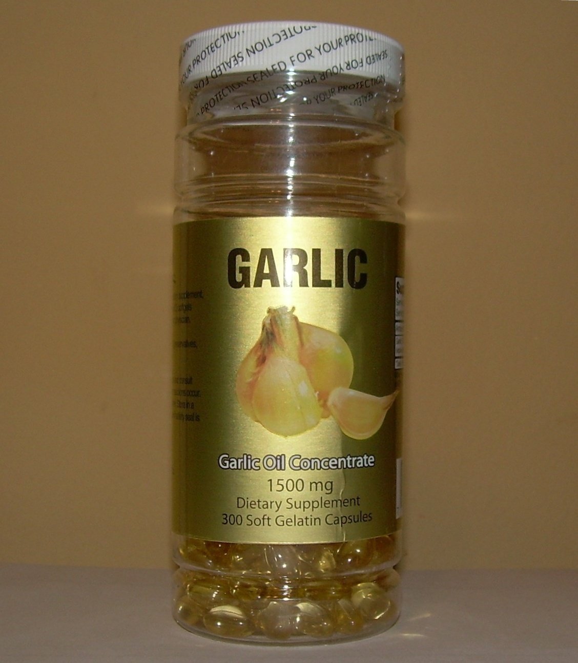 Unknown Garlic Oil Concentrate 1500 MG Capsules, 1 Count